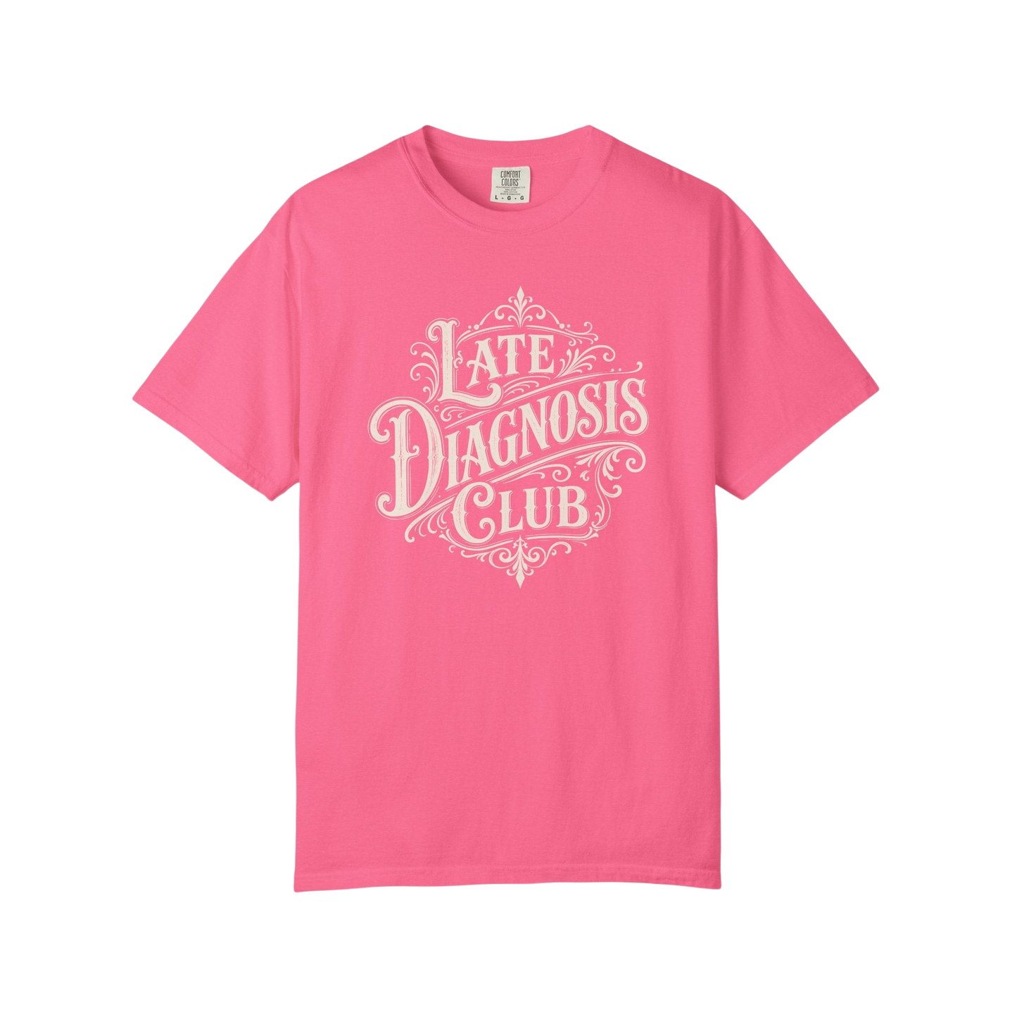 "Late Diagnosis Club" Autism ASD Vintage-Style Graphic Tee