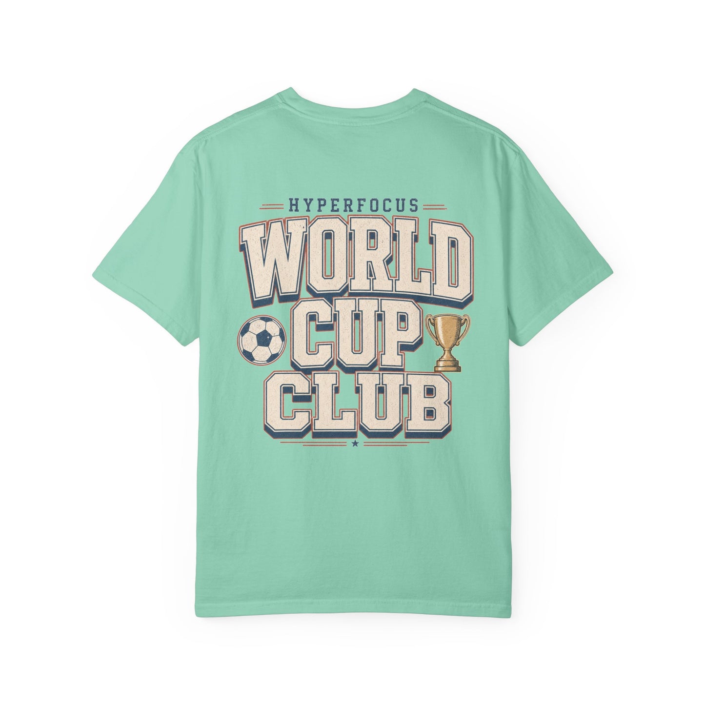 World Cup Club T-Shirt — Retro Soccer Graphic Tee BACK PRINT