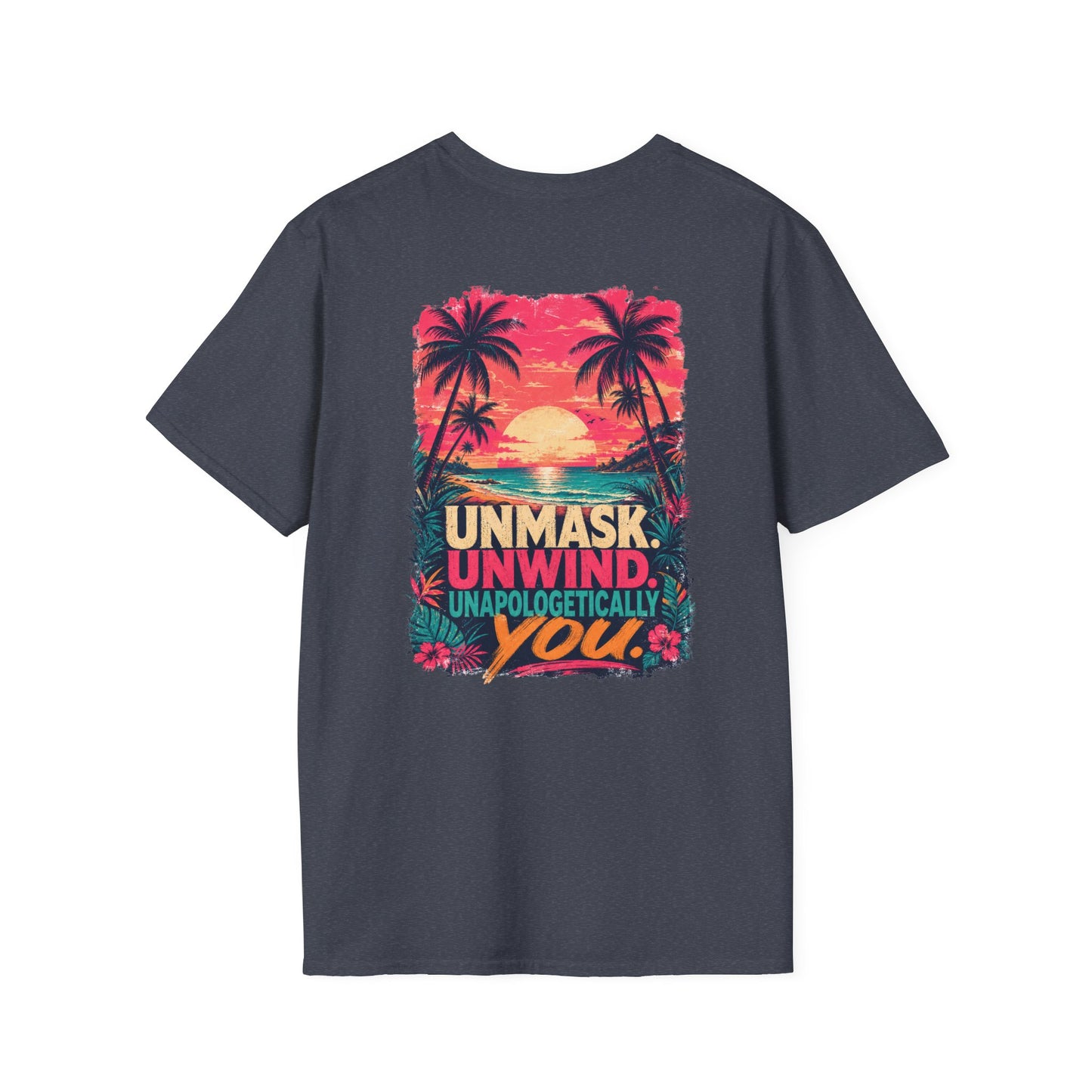 Unmask & Unwind Tropical Graphic Tee