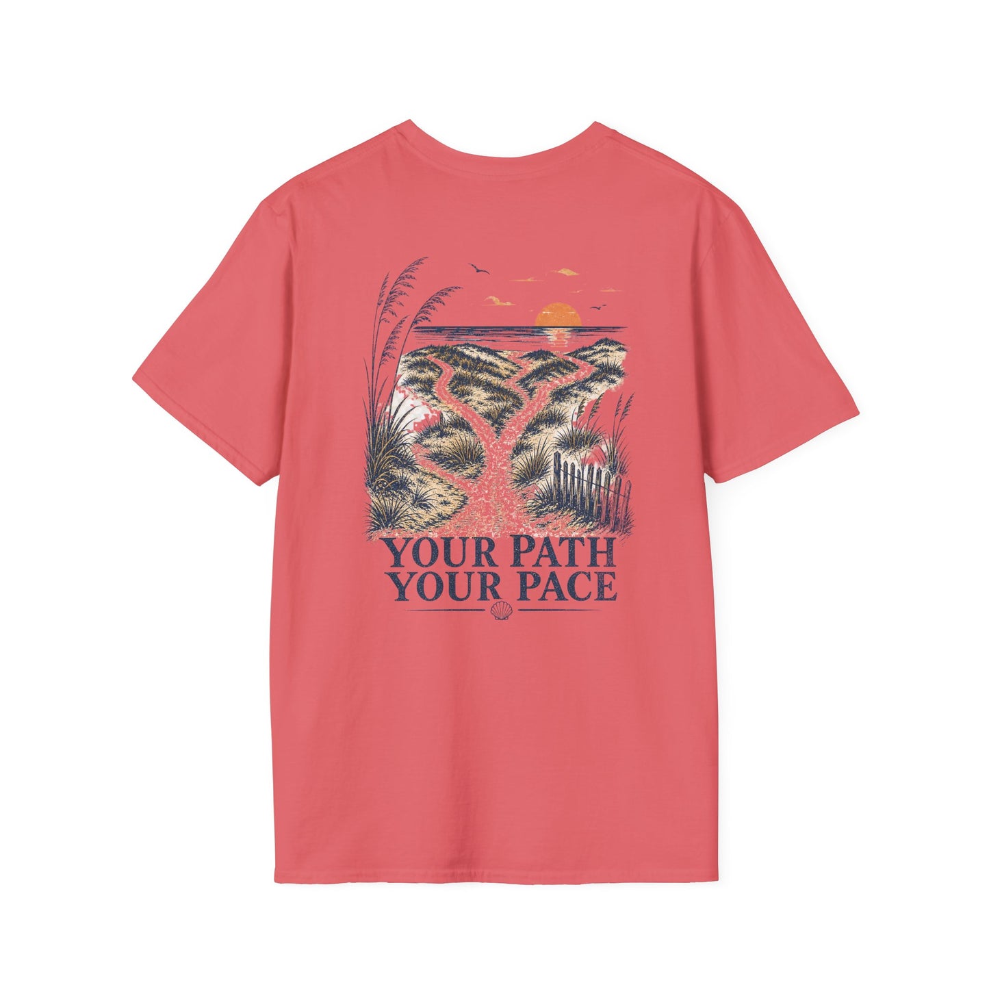 "Your Path Your Pace" Vintage Coastal Graphic Tee