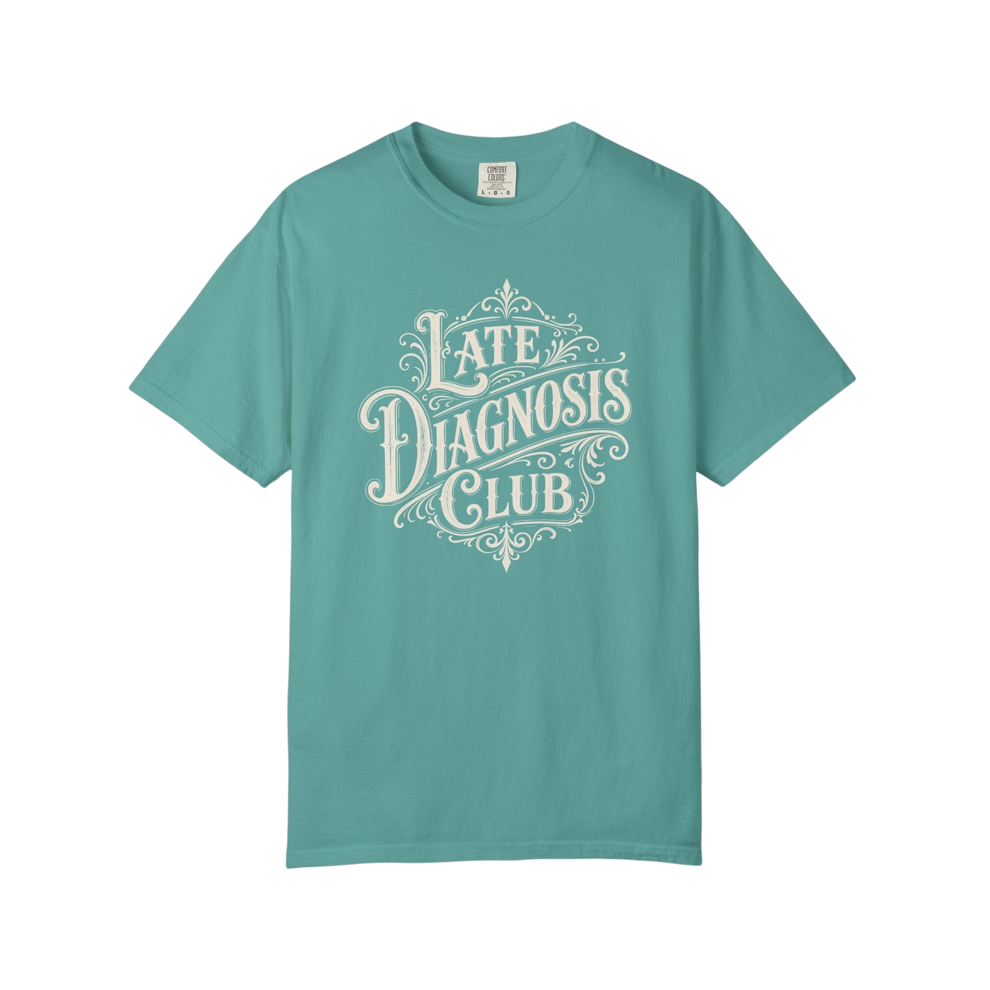 "Late Diagnosis Club" Autism ASD Vintage-Style Graphic Tee