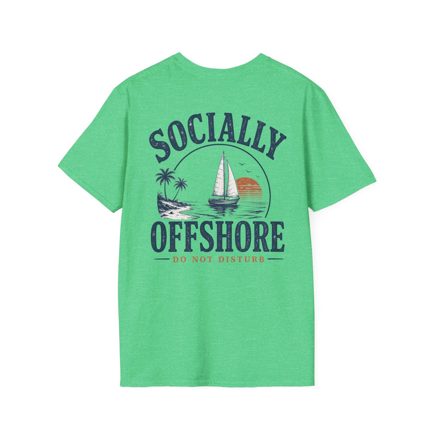 Socially Offshore Graphic Tee – Sailboat Sunset t-shirt