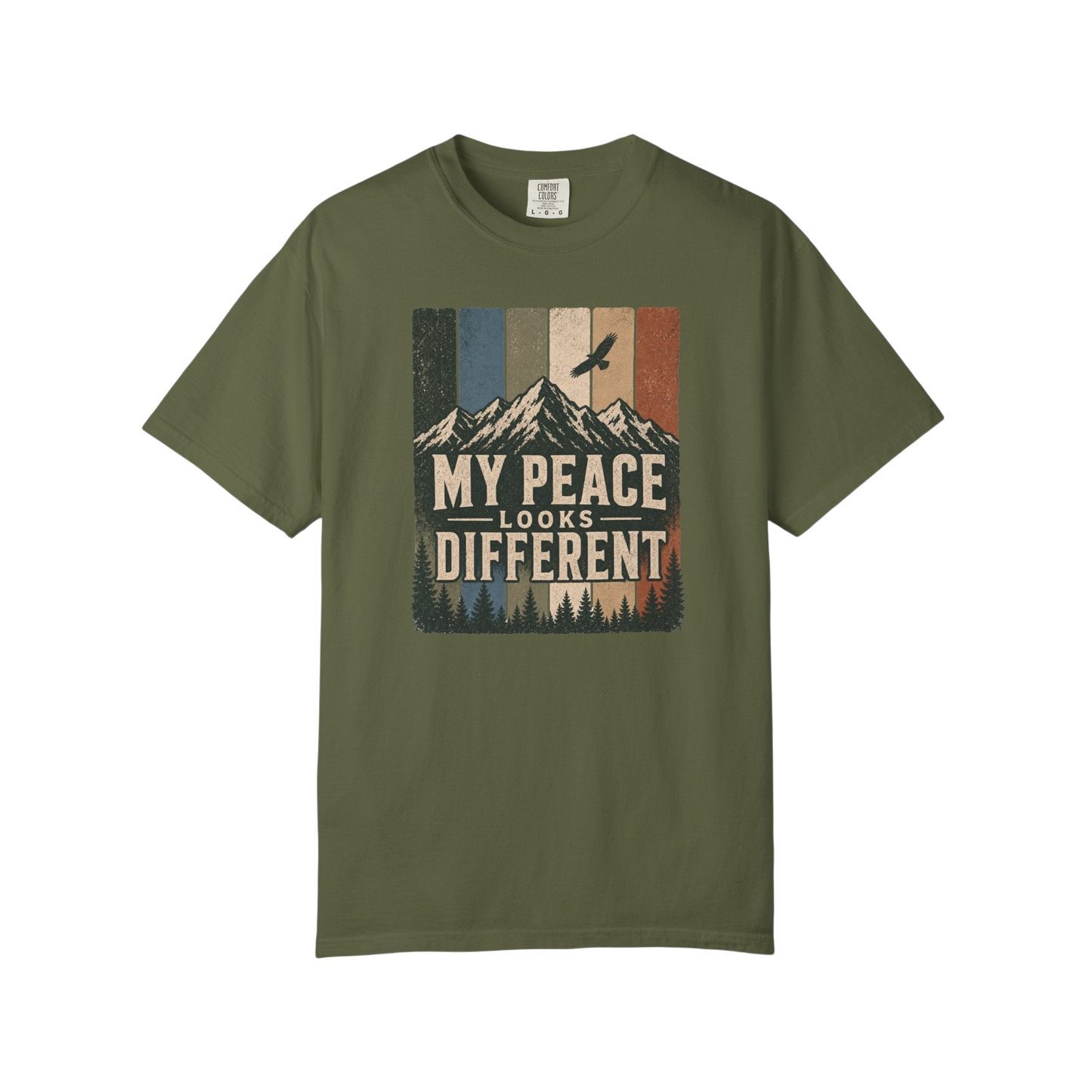 My Peace Looks Different Mountain T-Shirt