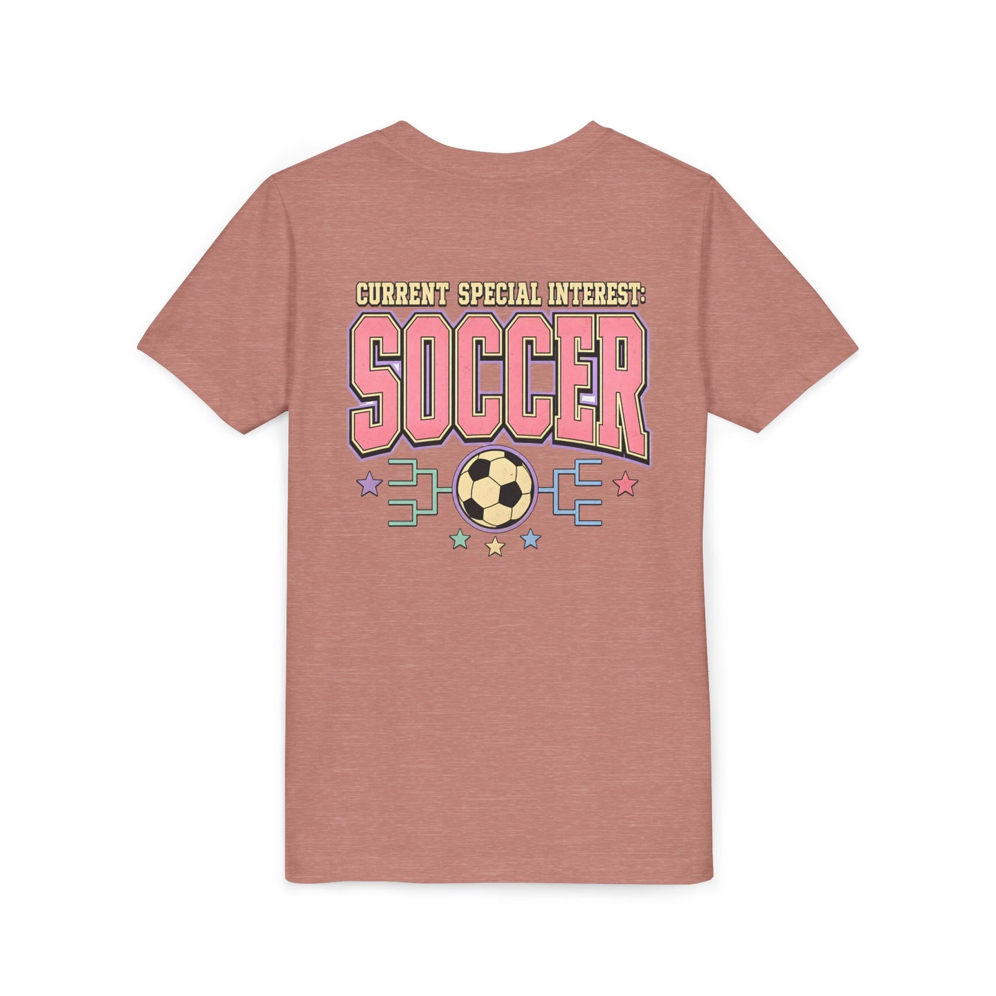 Soccer T‑Shirt – "Current Special Interest: Soccer" Youth Graphic Tee