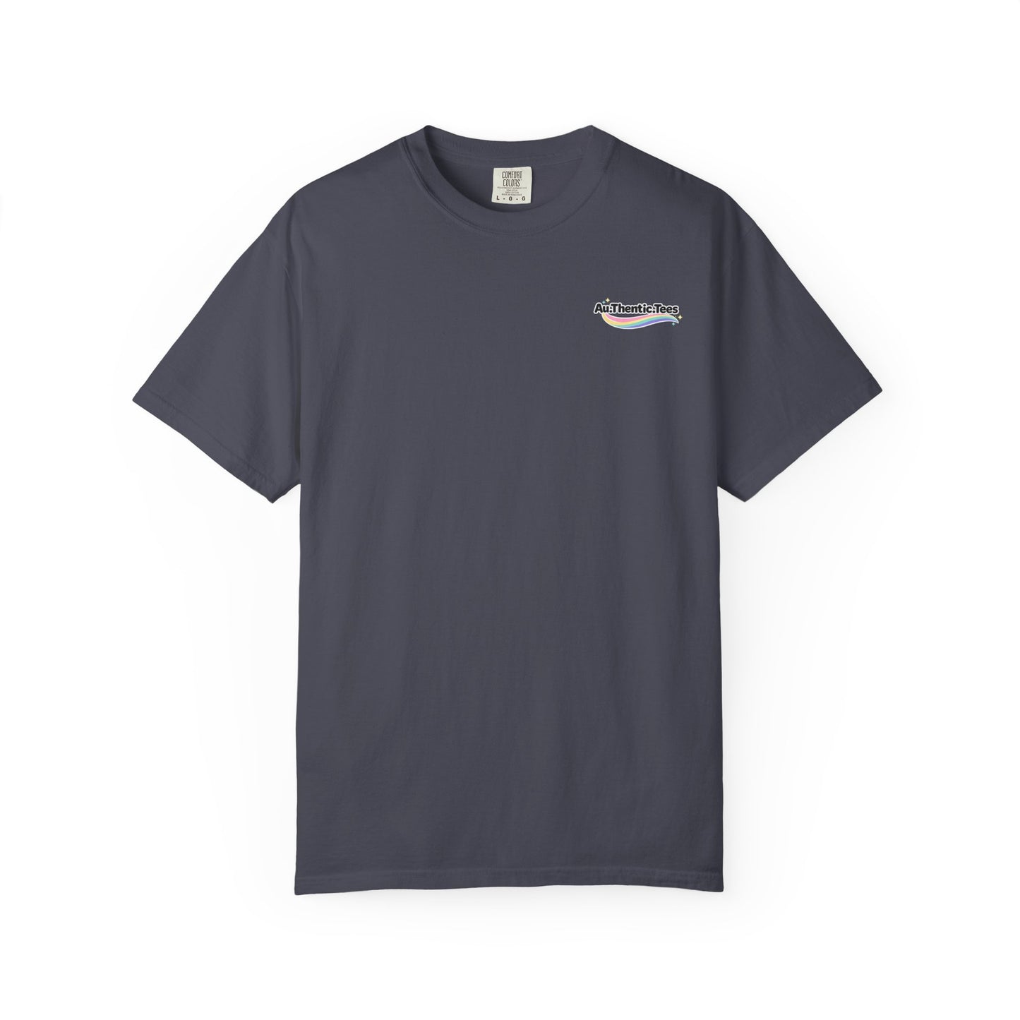 "Breakfast, Lunch & Dinner" Hot Dog Graphic Tee, routine, asd BACK PRINT