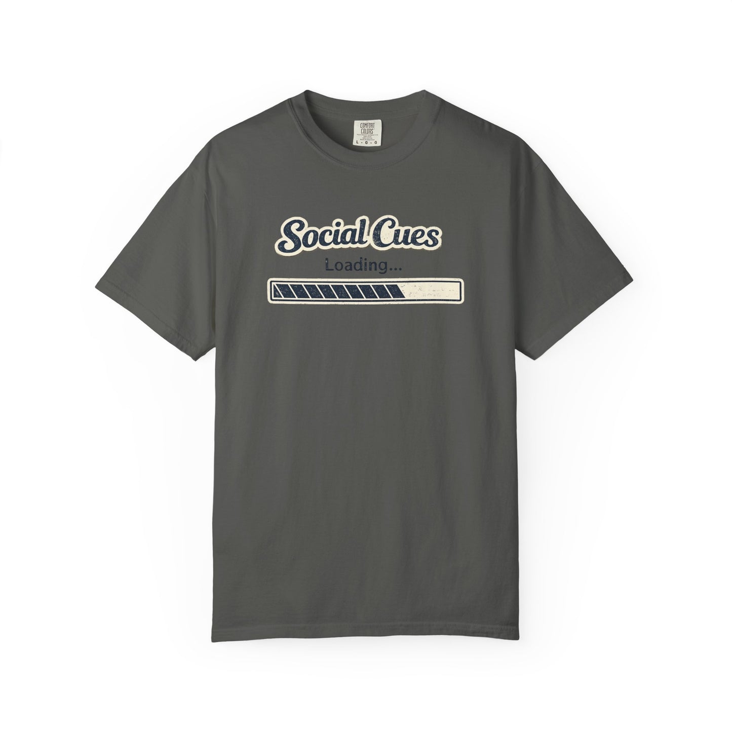 Social Cues Loading T-Shirt — Funny Neurodiversity Tee
