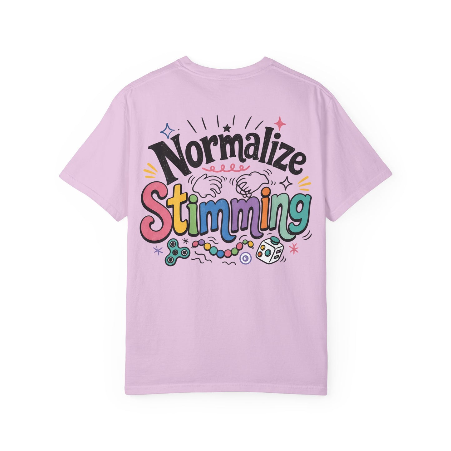 Normalize Stimming T-Shirt — Neurodiversity Awareness Graphic Tee