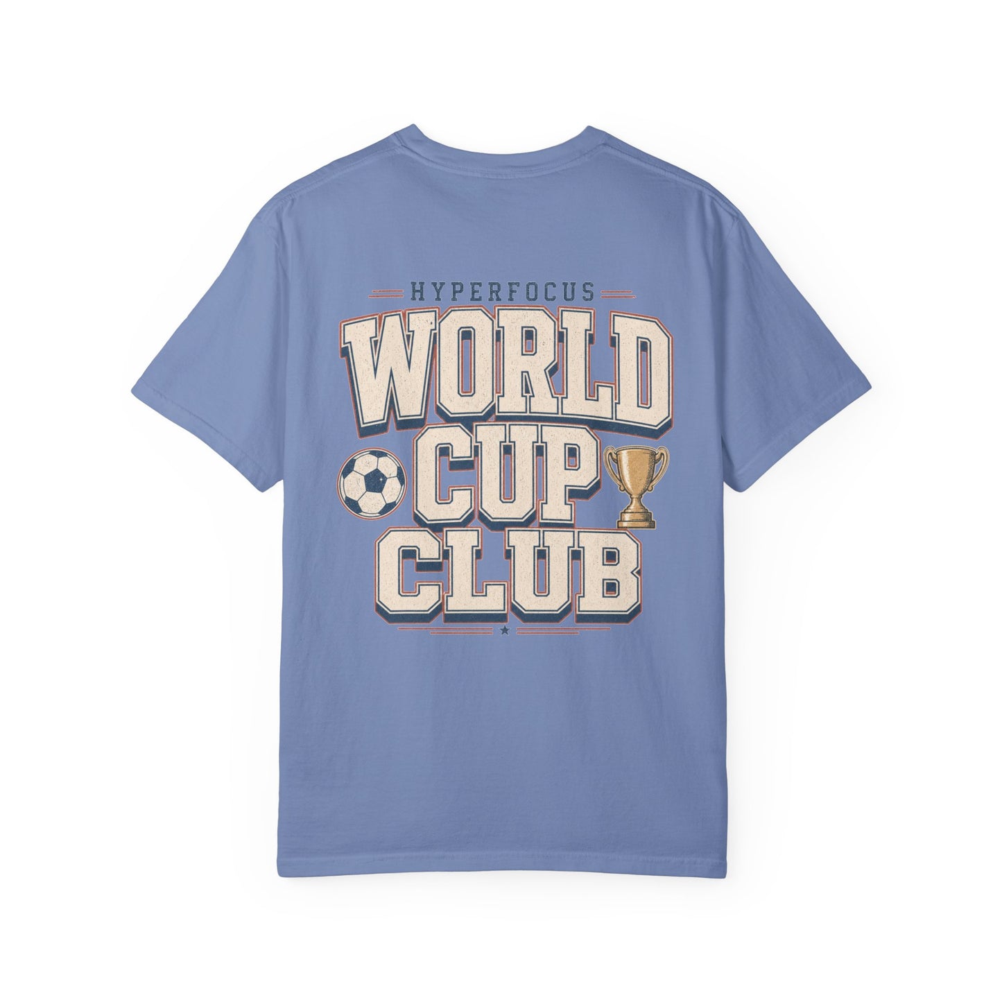 World Cup Club T-Shirt — Retro Soccer Graphic Tee BACK PRINT