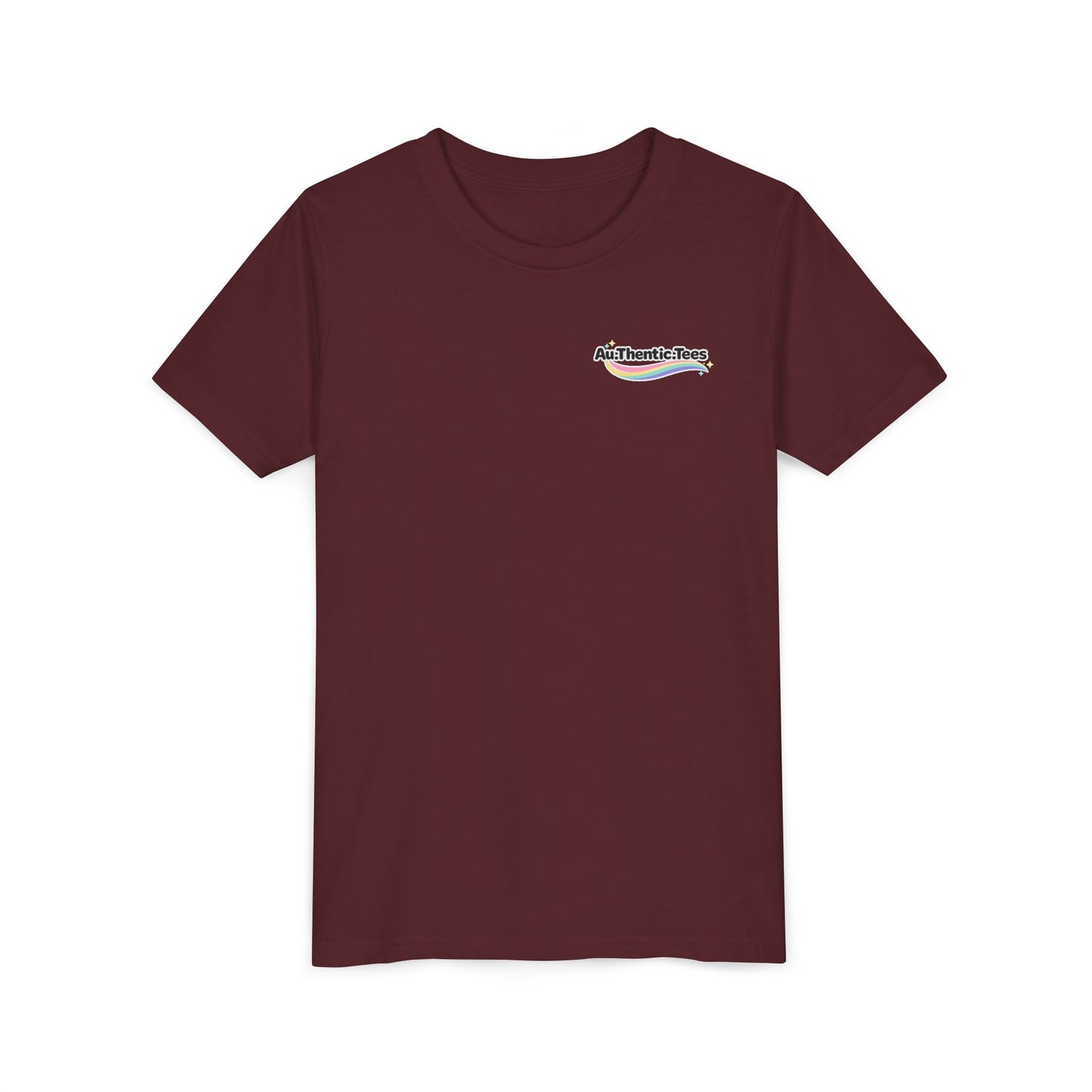 Silly Goose Youth Tee — "Autism Goose Society" Beach Graphic, Socializing Optional