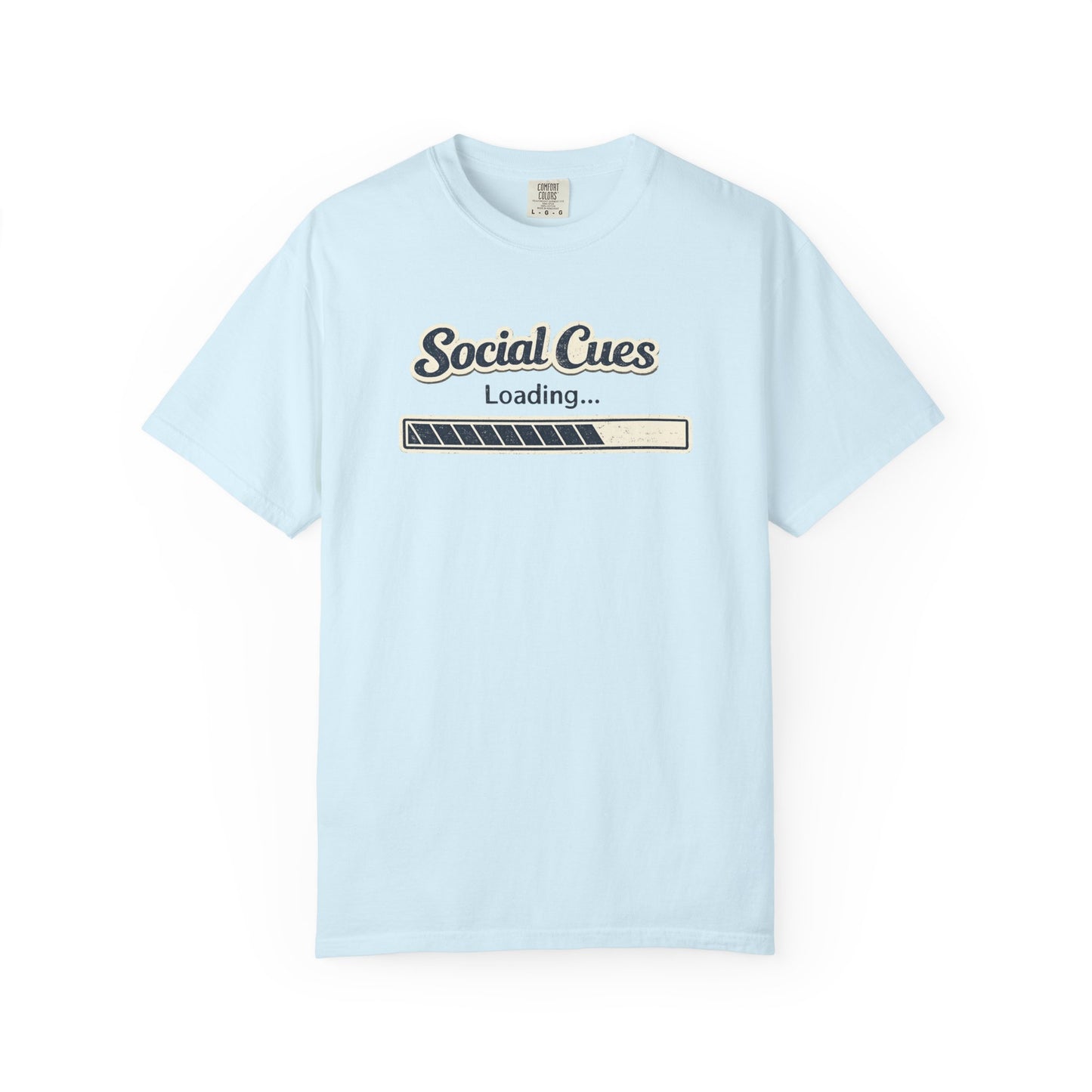 Social Cues Loading T-Shirt — Funny Neurodiversity Tee