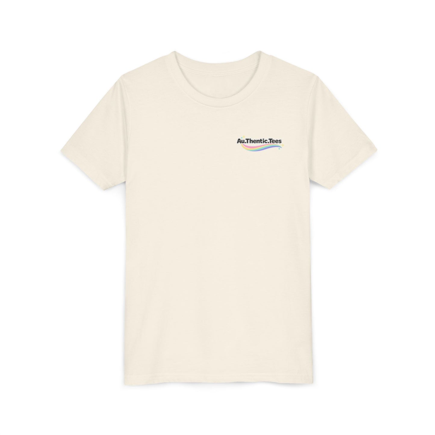Youth Tee — "Honk If You’re Overstimulated" Silly Goose Graphic BACK PRINT
