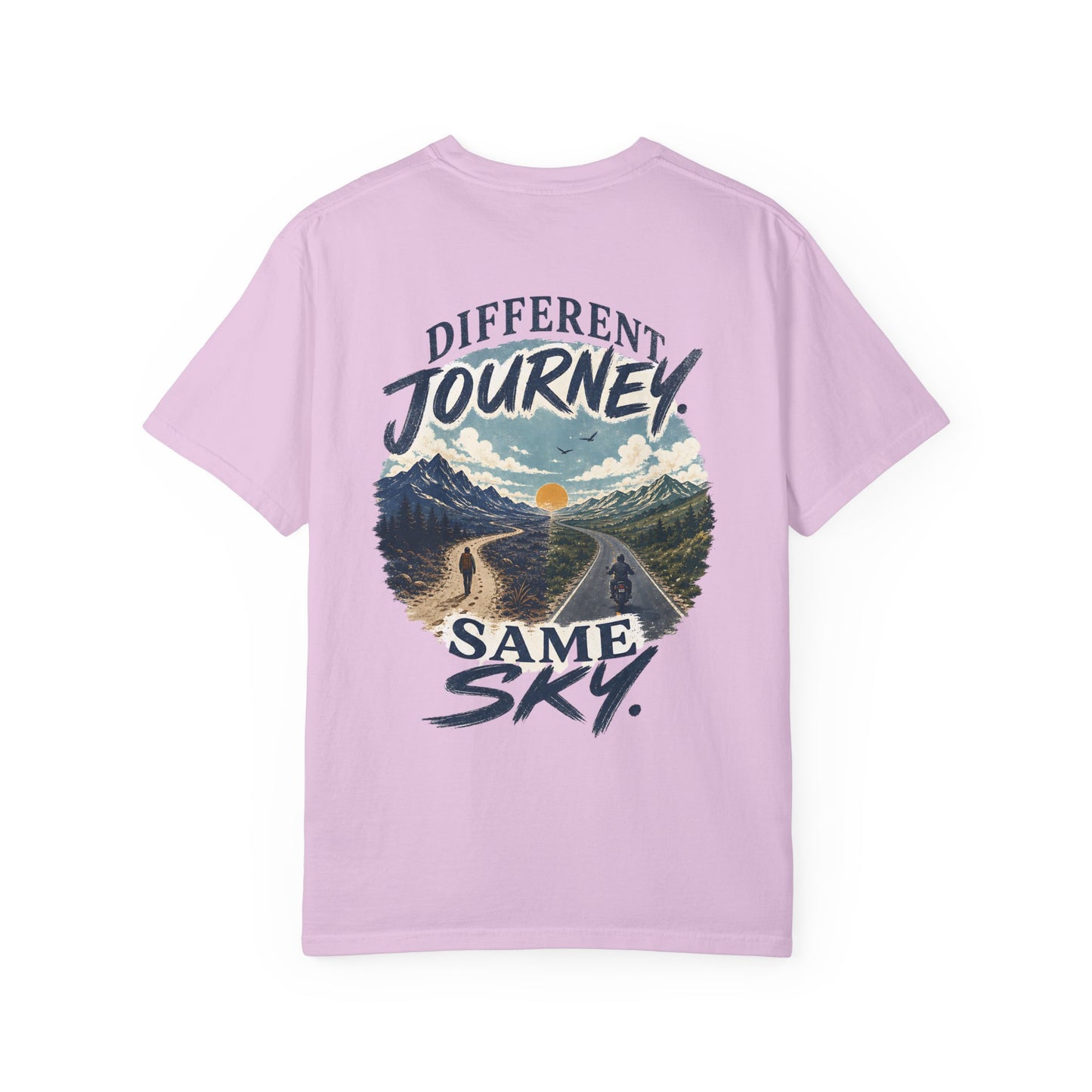 Different Journey Same Sky T-Shirt — Inspirational Autism Graphic Tee