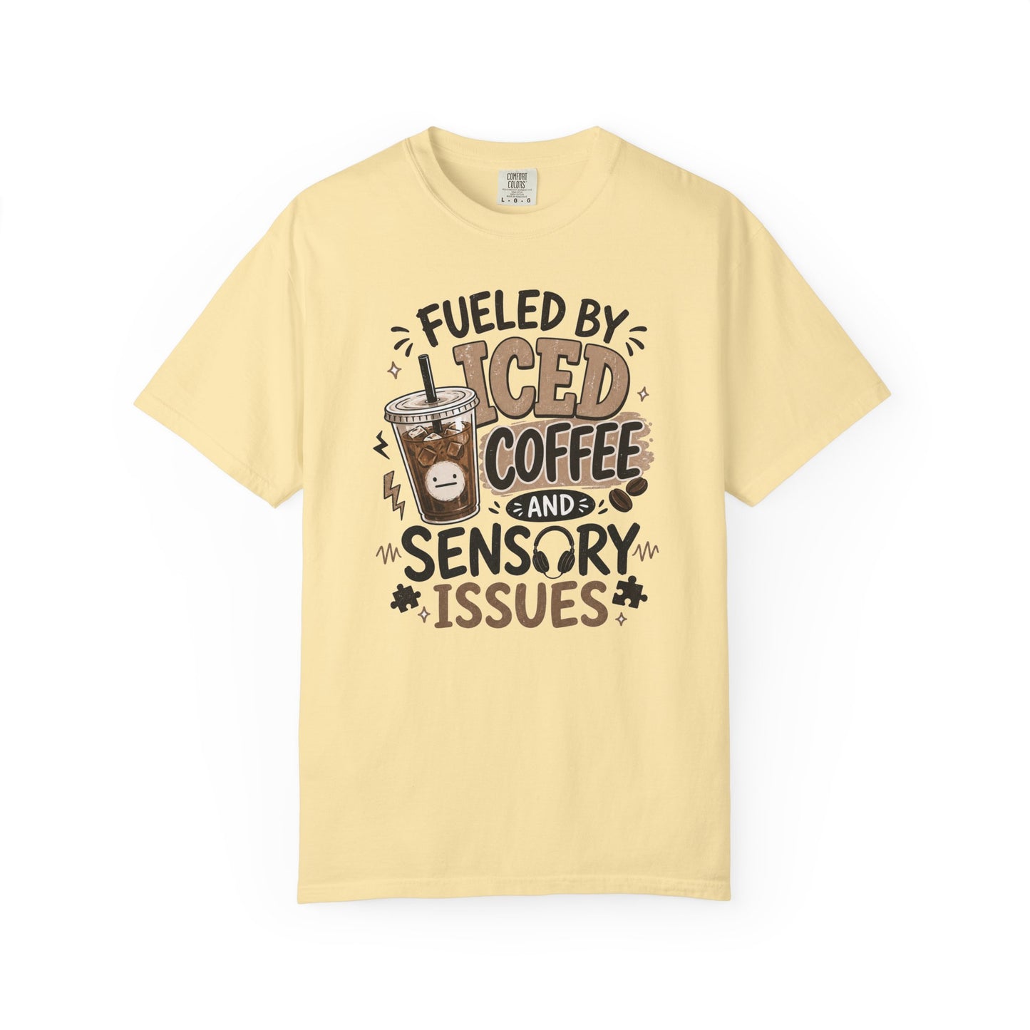 Iced Coffee & Sensory Issues T-Shirt