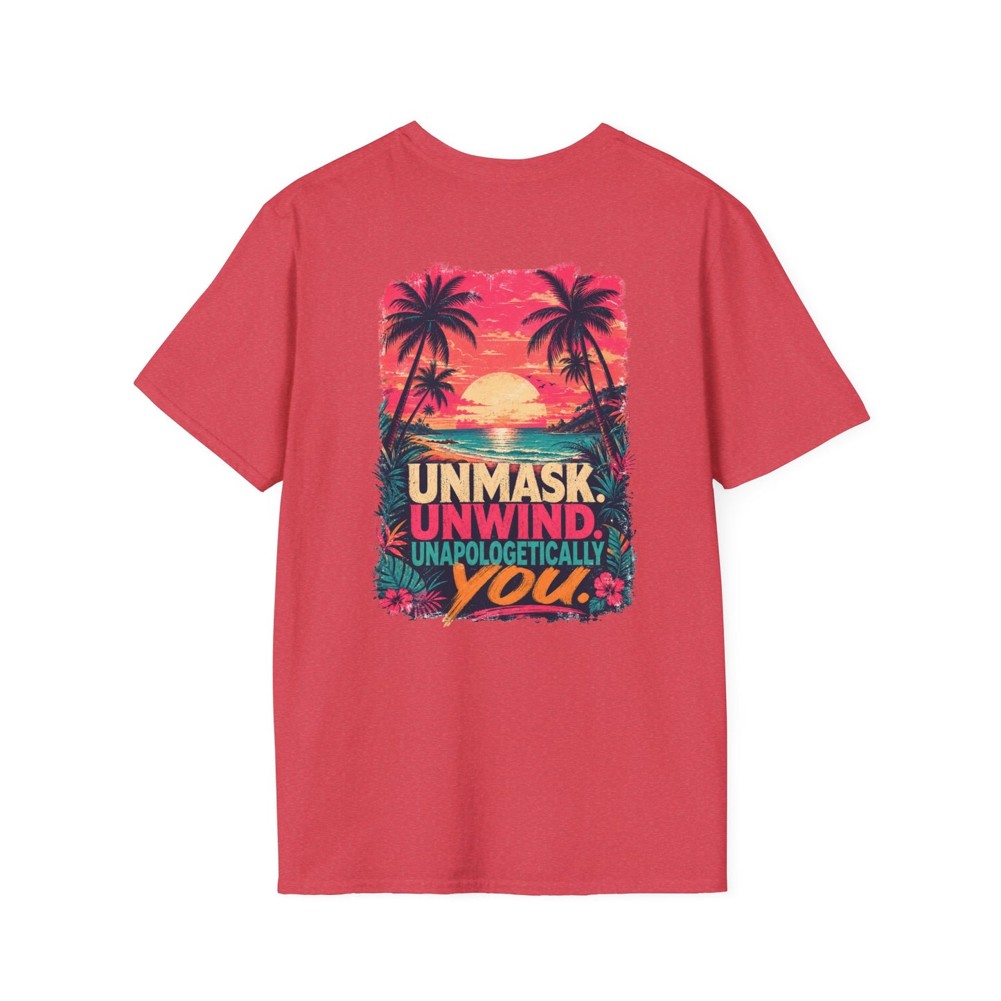 Unmask & Unwind Tropical Graphic Tee