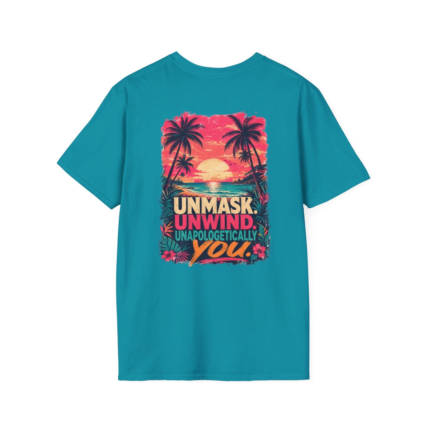 Unmask & Unwind Tropical Graphic Tee