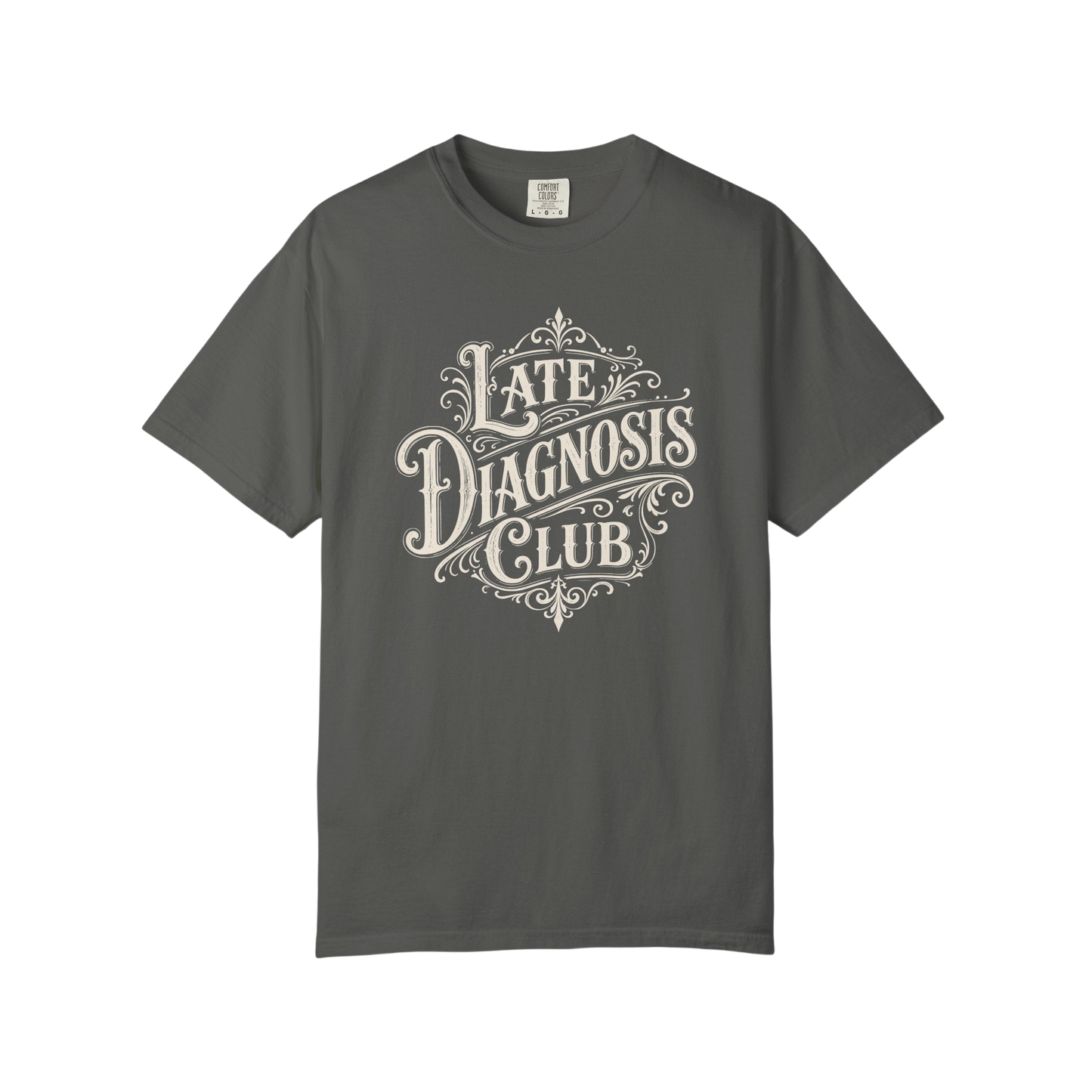 "Late Diagnosis Club" Autism ASD Vintage-Style Graphic Tee