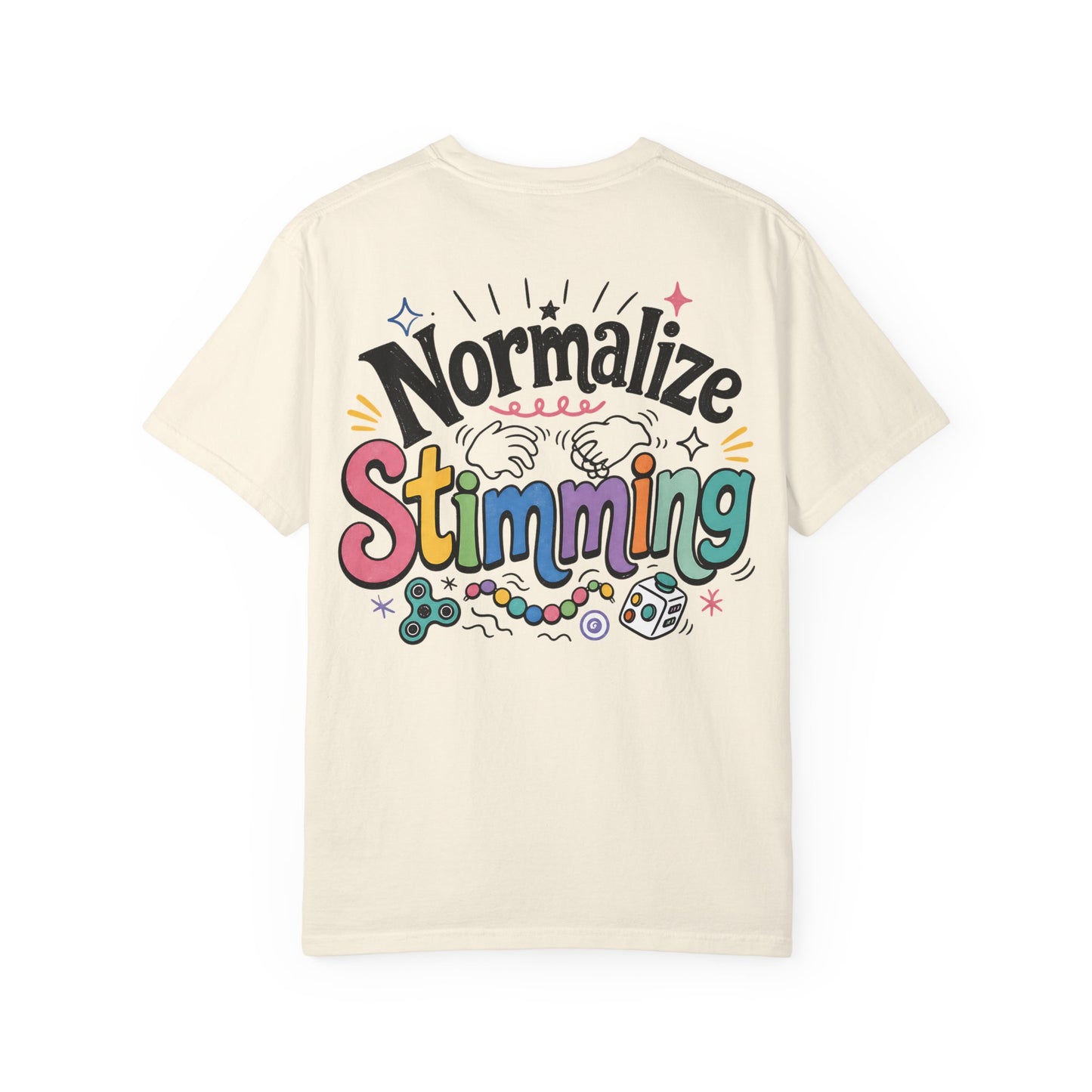 Normalize Stimming T-Shirt — Neurodiversity Awareness Graphic Tee