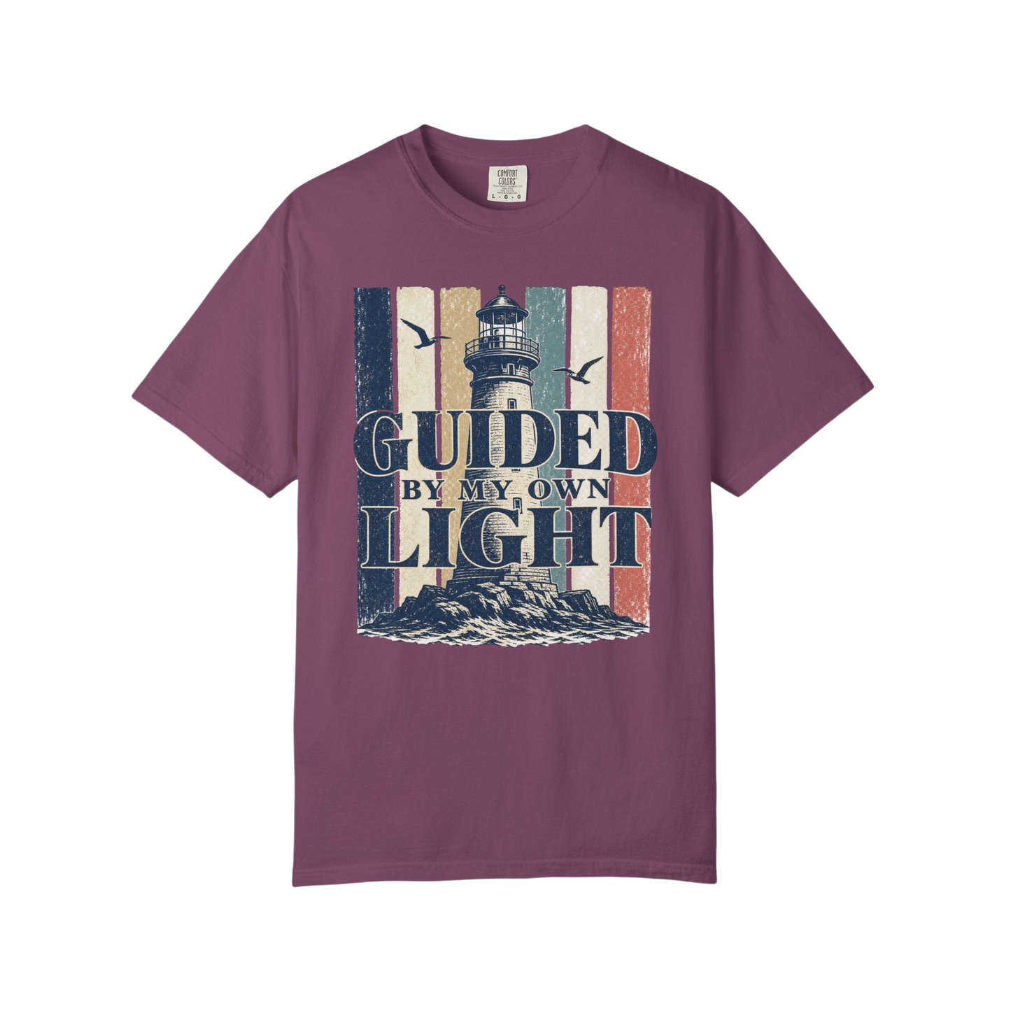 Guided By My Own Light Lighthouse T-Shirt