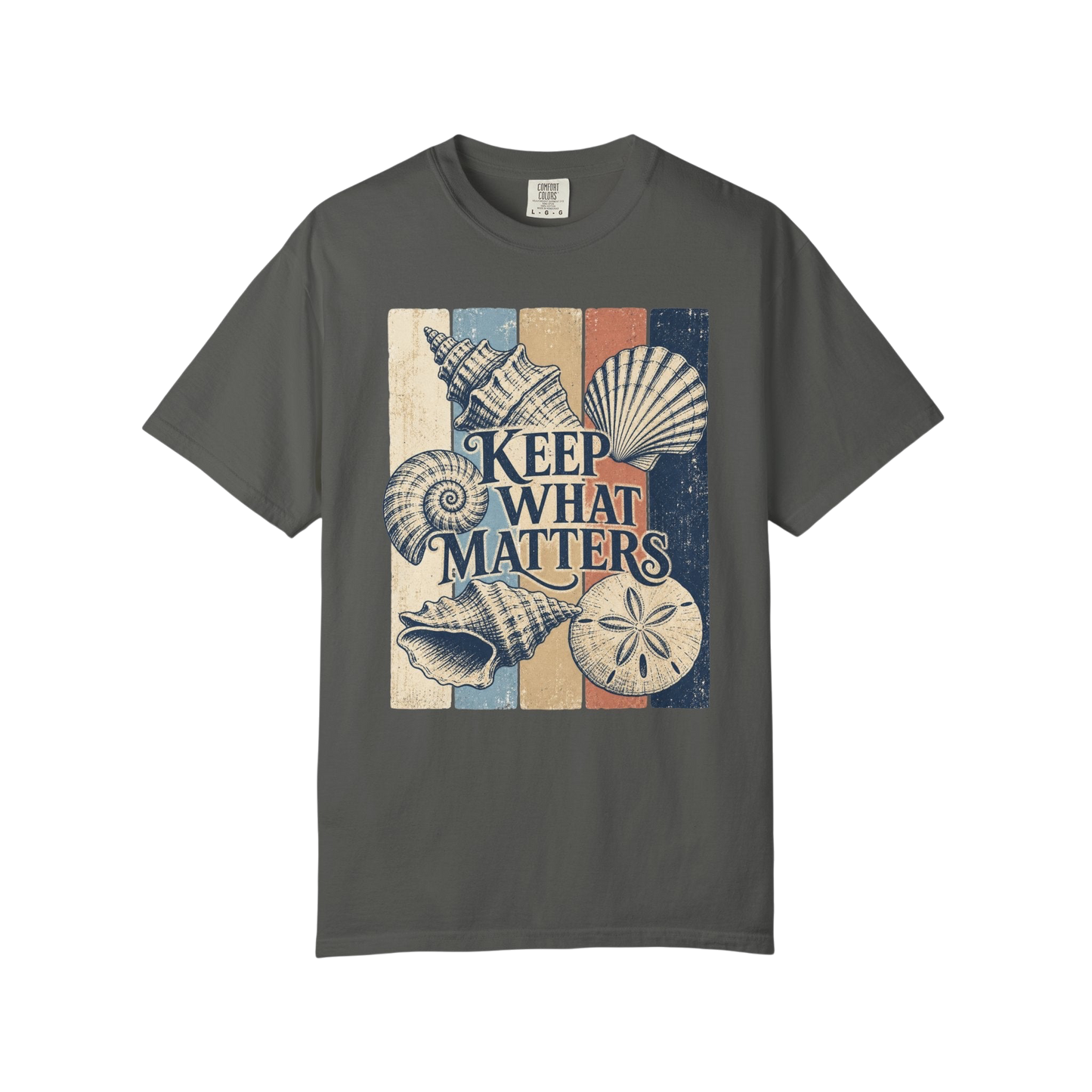 Keep What Matters Seashell T-Shirt