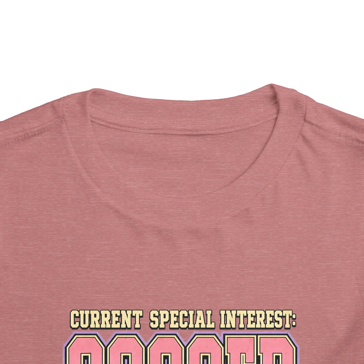 Toddler Soccer Tee — "Currently Special Interest: Soccer" Kids Graphic Shirt