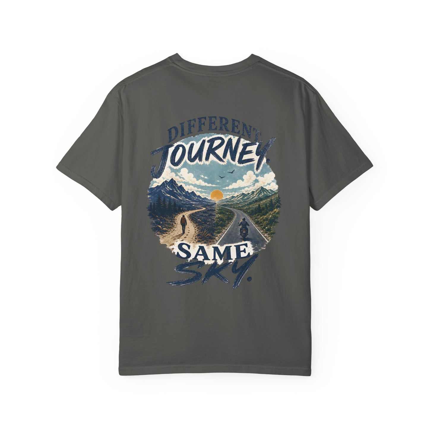 Different Journey Same Sky T-Shirt — Inspirational Autism Graphic Tee