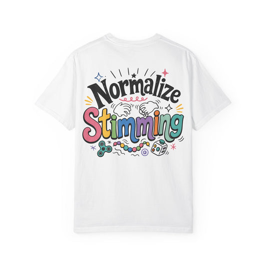 Normalize Stimming T-Shirt — Neurodiversity Awareness Graphic Tee