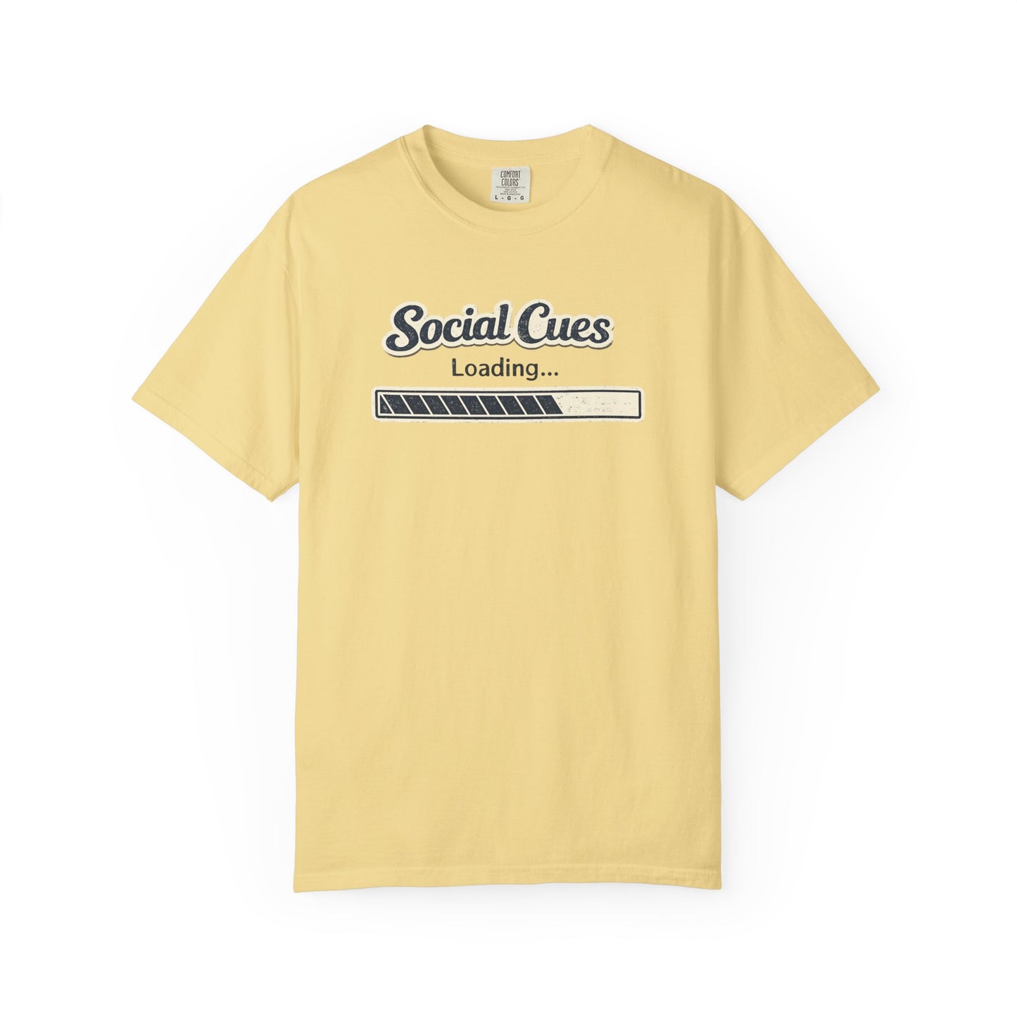 Social Cues Loading T-Shirt — Funny Neurodiversity Tee