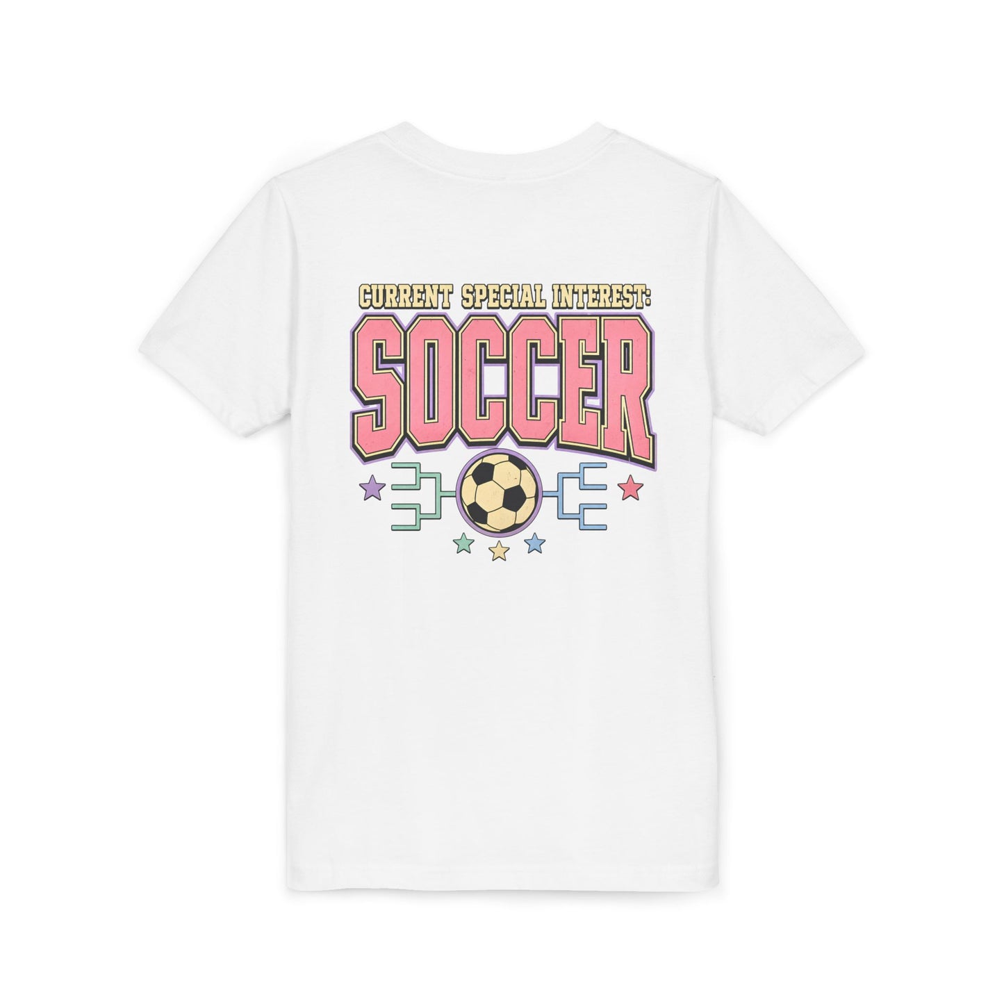 Soccer T‑Shirt – "Current Special Interest: Soccer" Youth Graphic Tee
