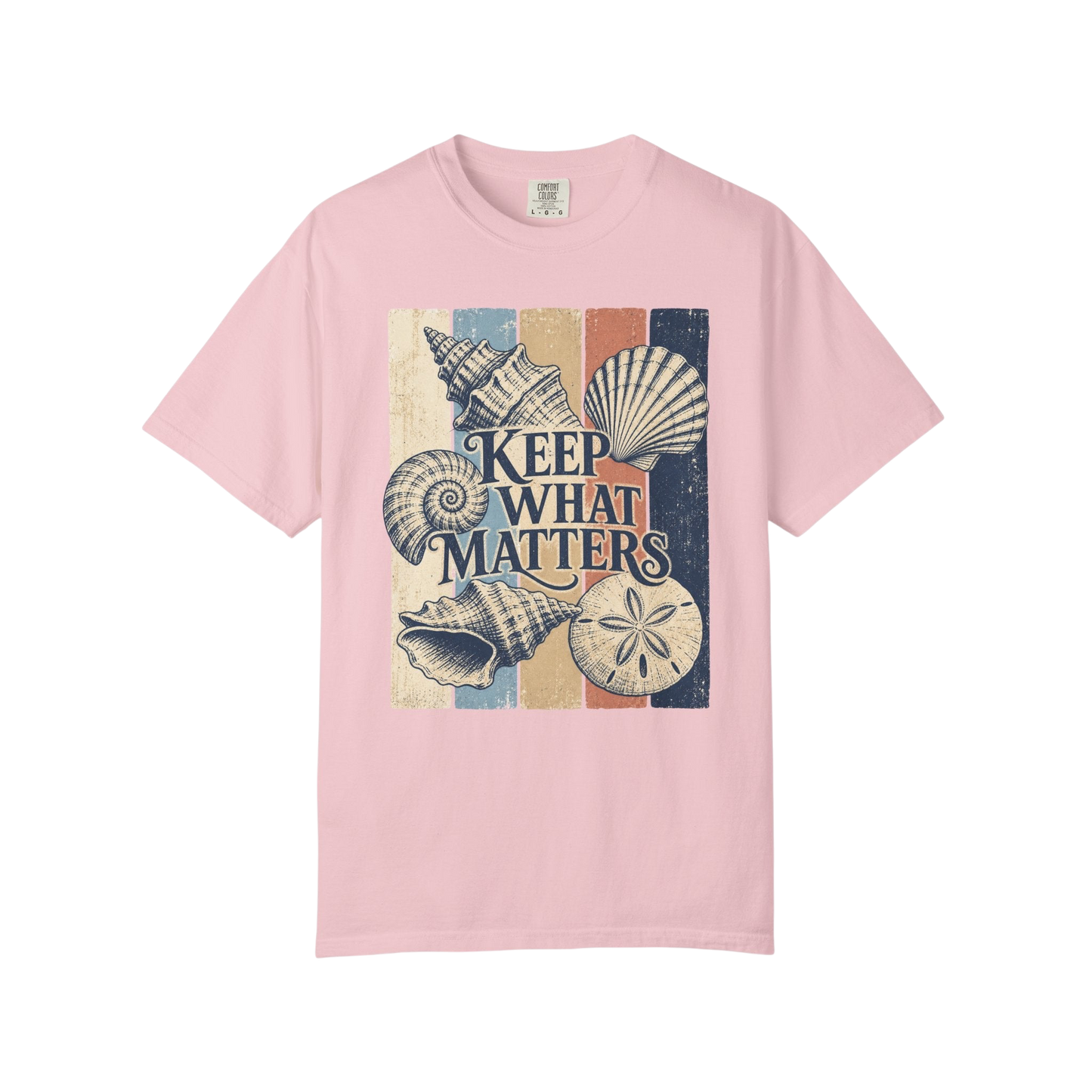 Keep What Matters Seashell T-Shirt