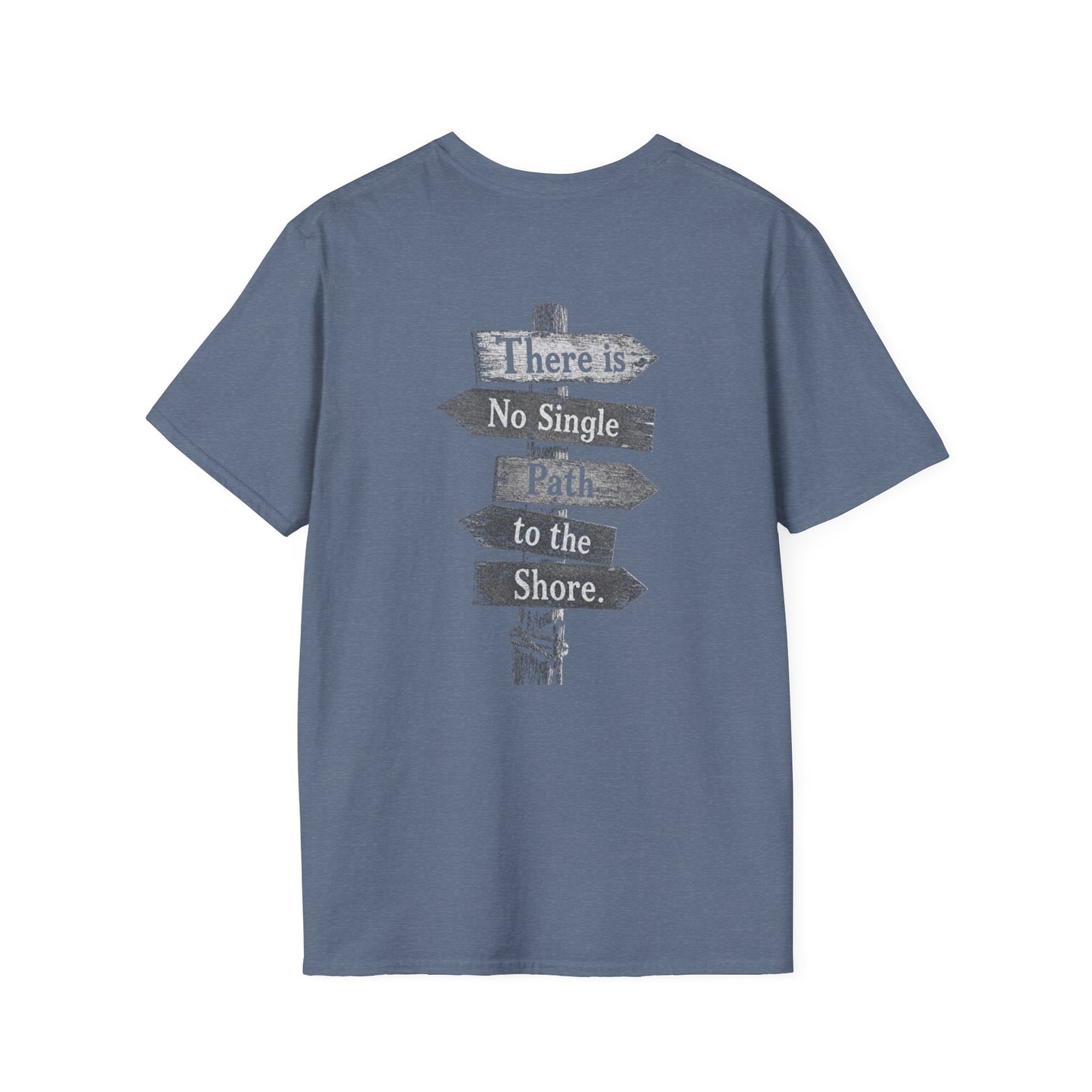 No Single Path Graphic Tee – Wooden Signpost