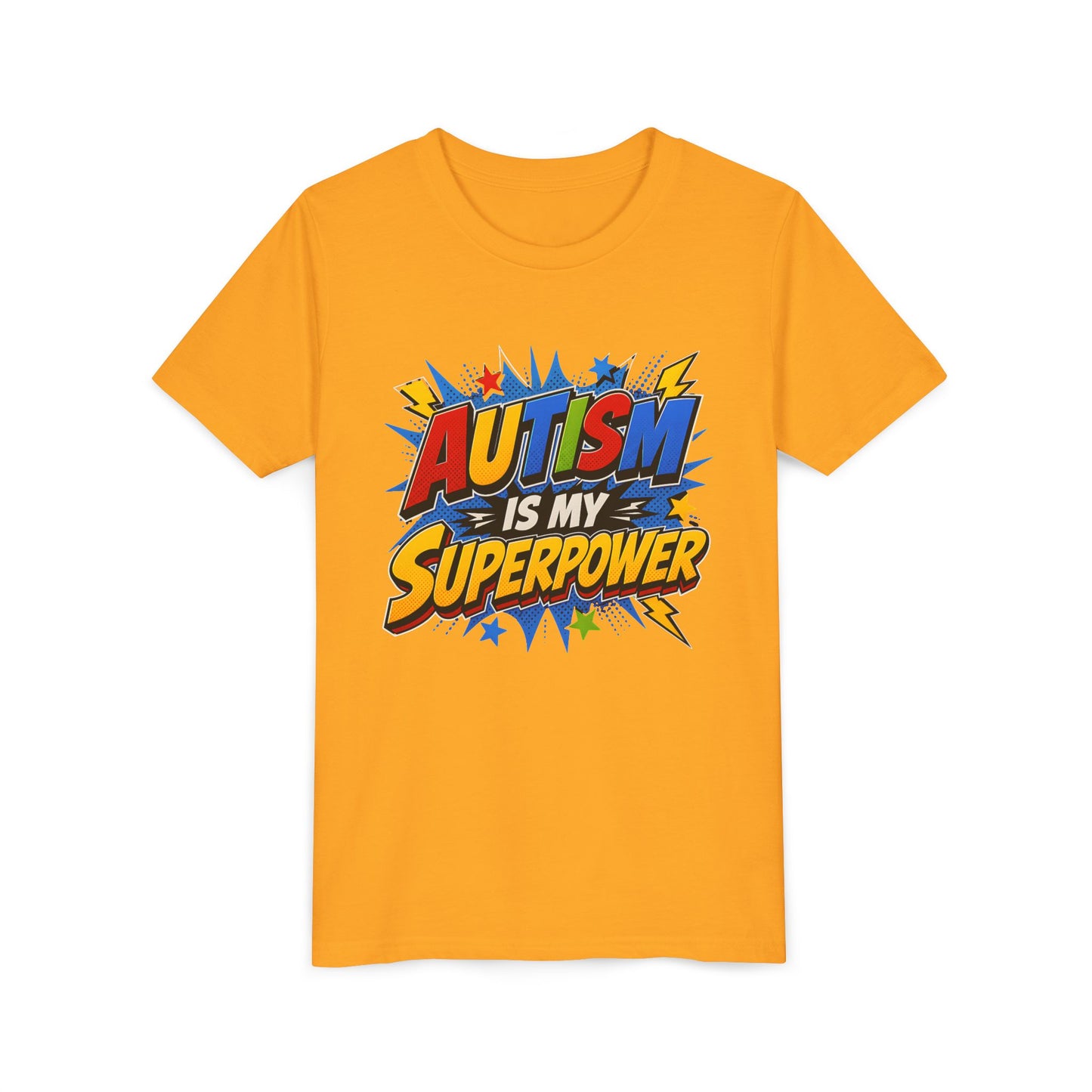 Autism Is My Superpower Youth Tee