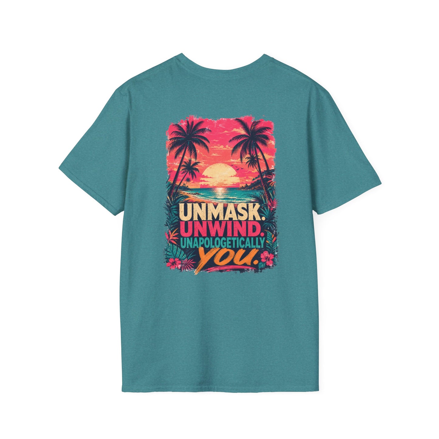 Unmask & Unwind Tropical Graphic Tee