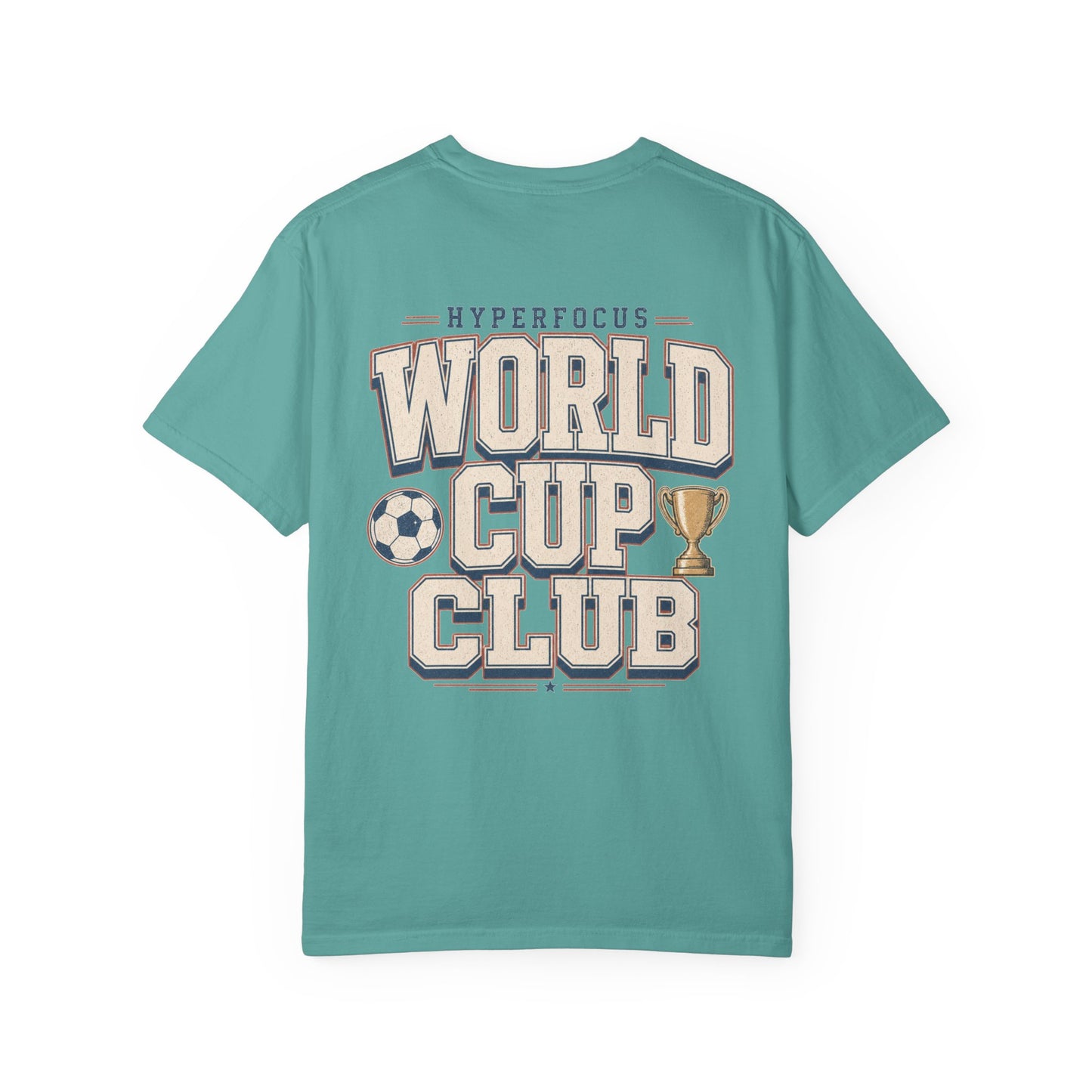 World Cup Club T-Shirt — Retro Soccer Graphic Tee BACK PRINT