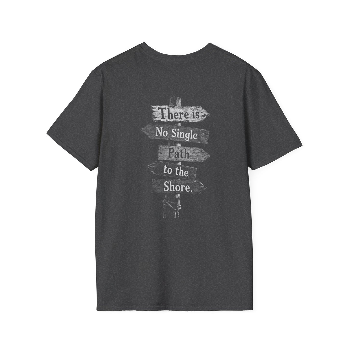No Single Path Graphic Tee – Wooden Signpost