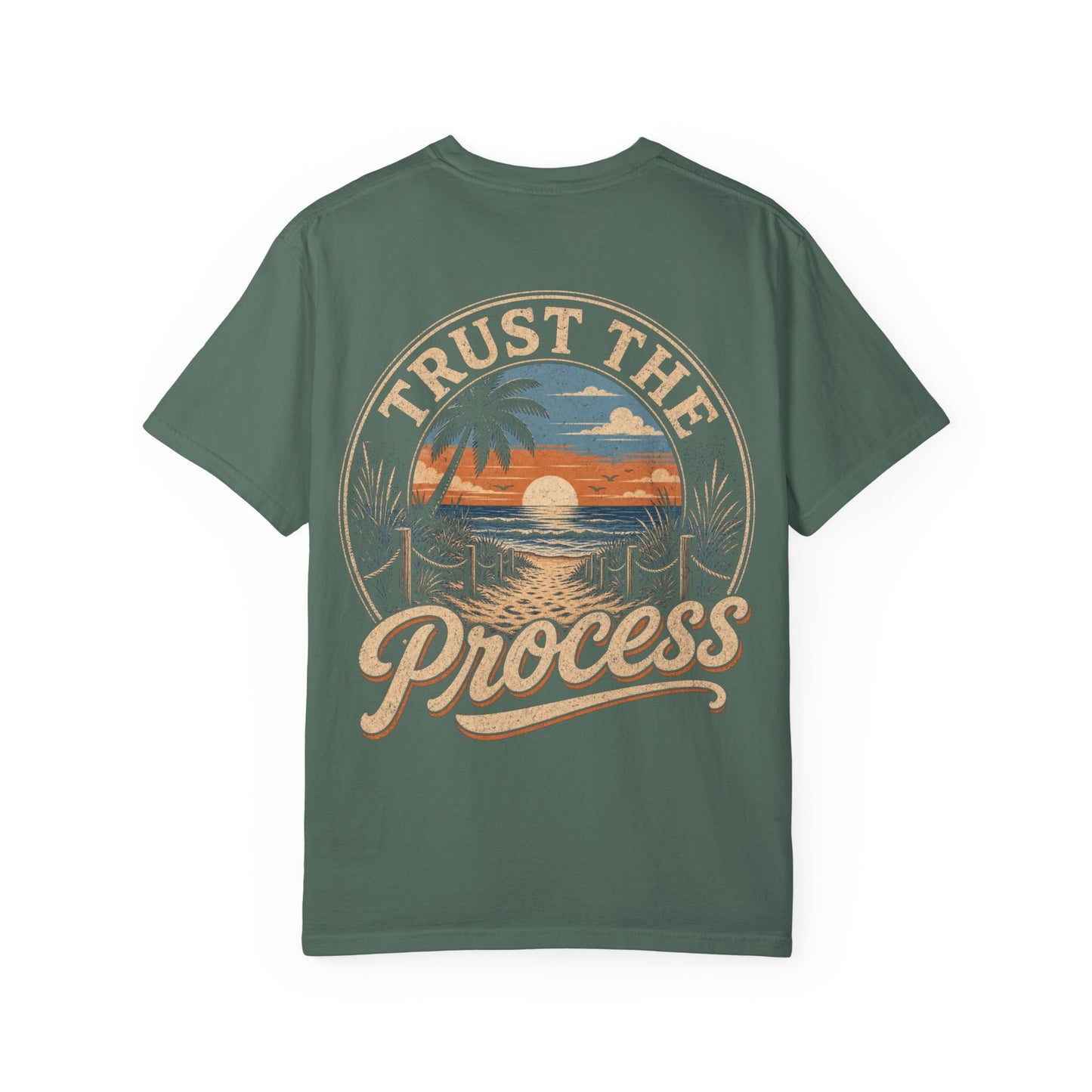 Trust the Process Beach Sunset T-Shirt