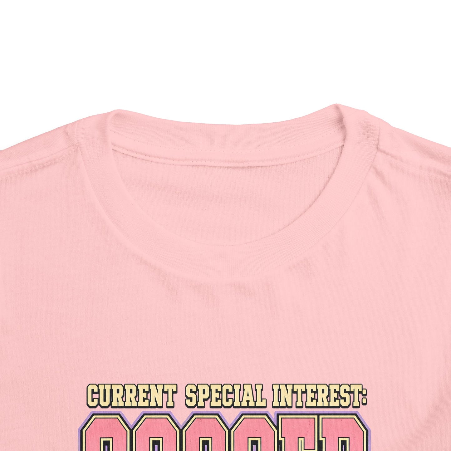 Toddler Soccer Tee — "Currently Special Interest: Soccer" Kids Graphic Shirt