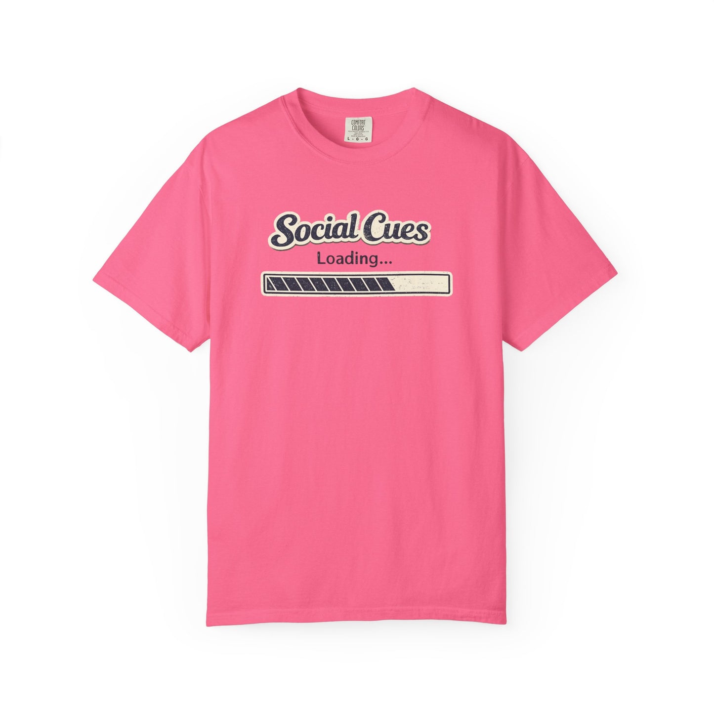 Social Cues Loading T-Shirt — Funny Neurodiversity Tee