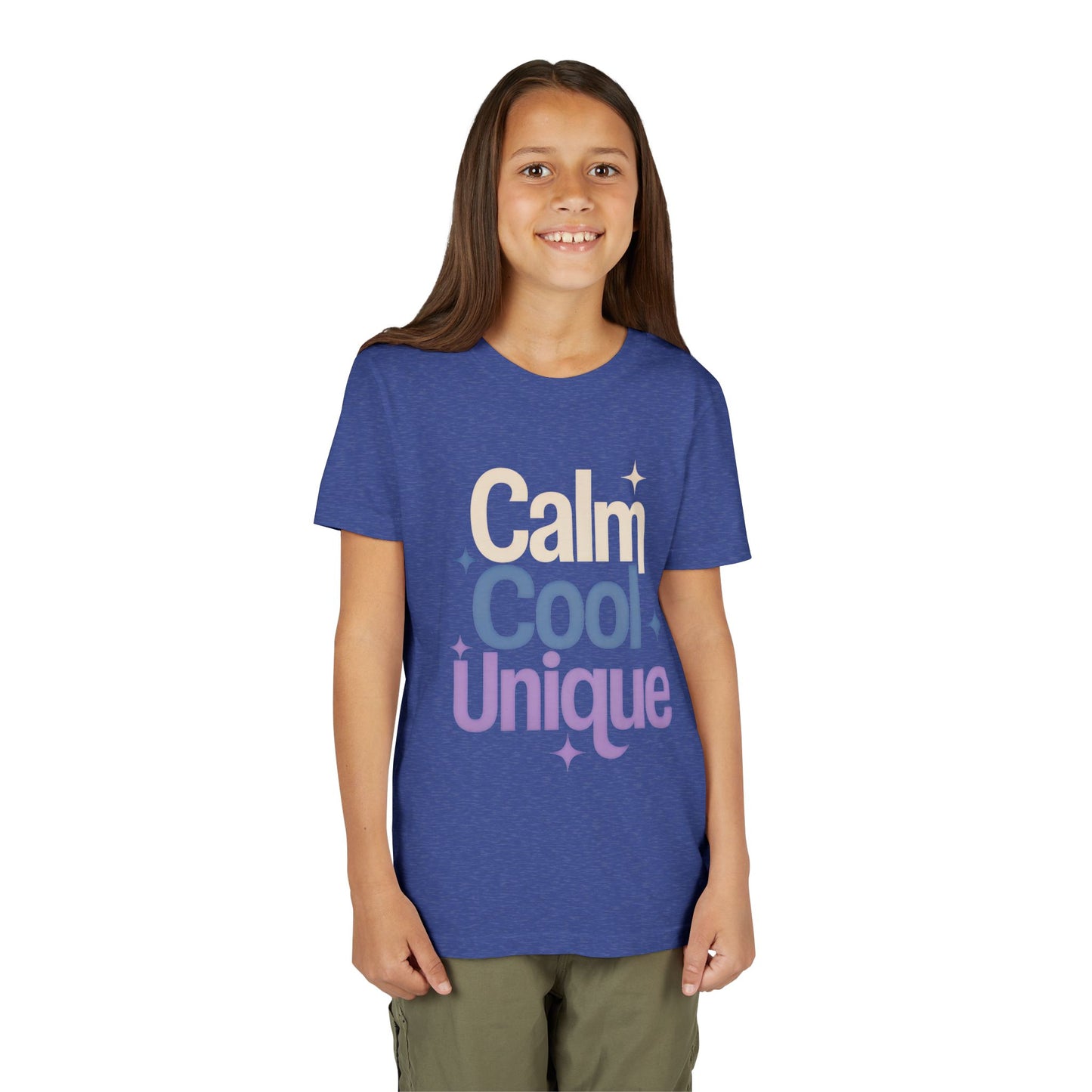 Youth Tee – Calm Cool Unique Retro Graphic Kids Shirt