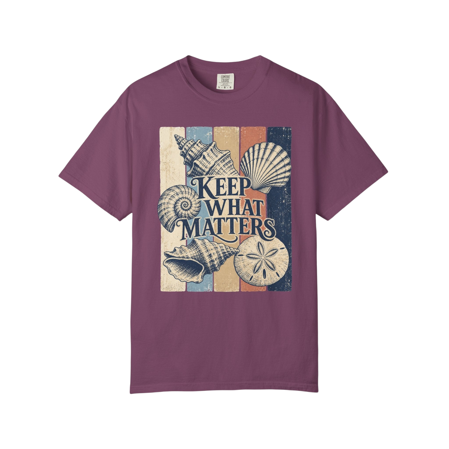 Keep What Matters Seashell T-Shirt