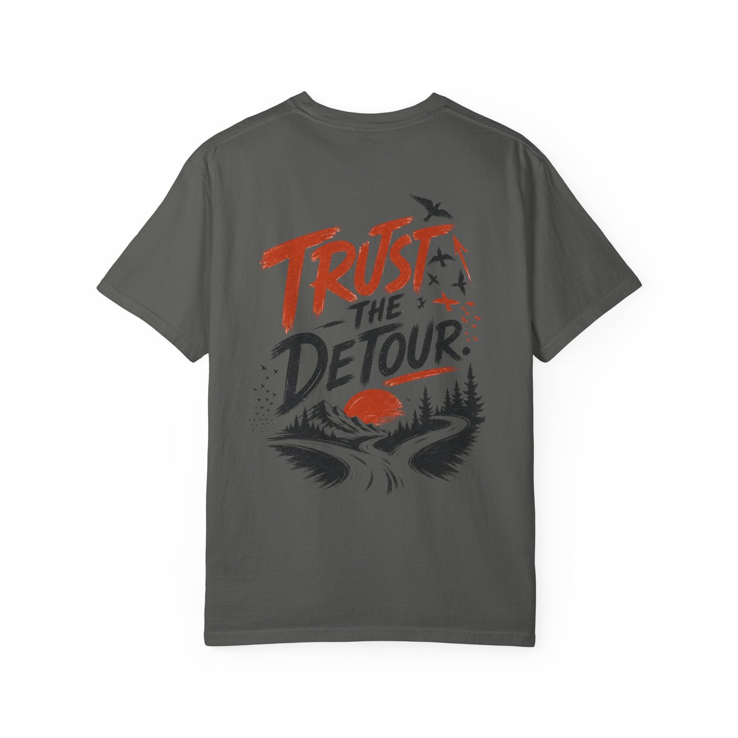 Trust the Detour T-Shirt — ADHD Inspirational Road Trip Graphic Tee