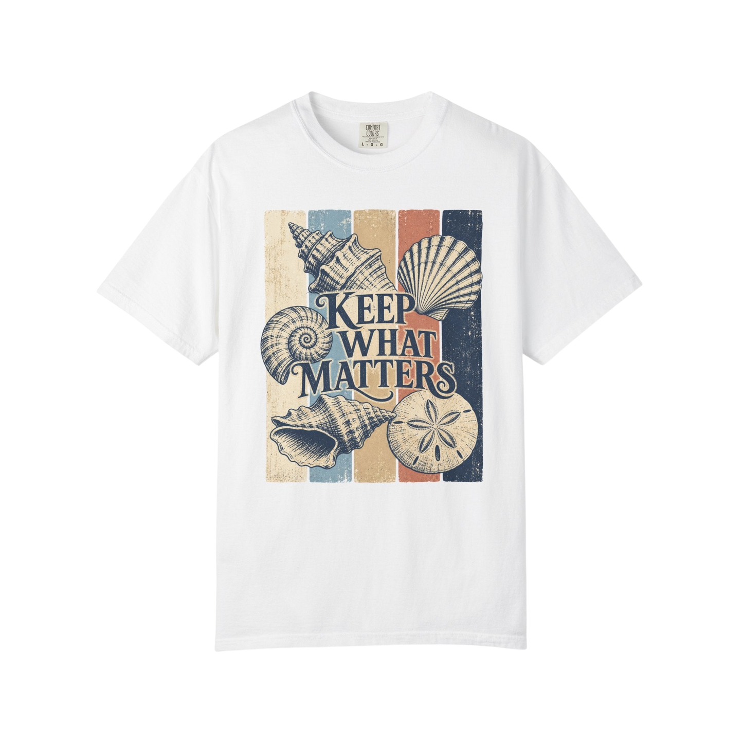 Keep What Matters Seashell T-Shirt