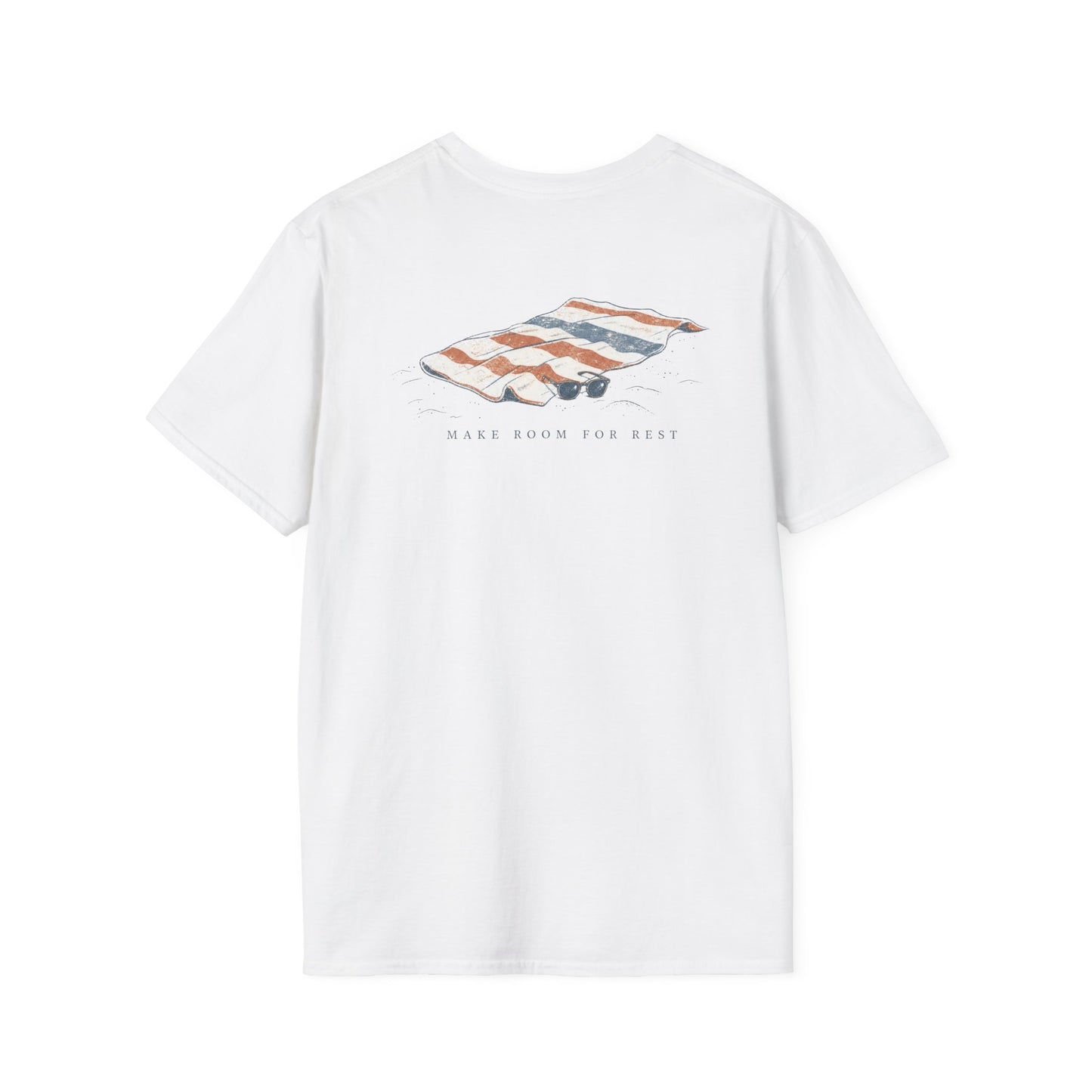 Make Room For Rest Beach Towel T-Shirt