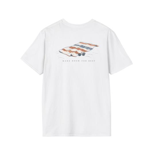 Make Room For Rest Beach Towel T-Shirt