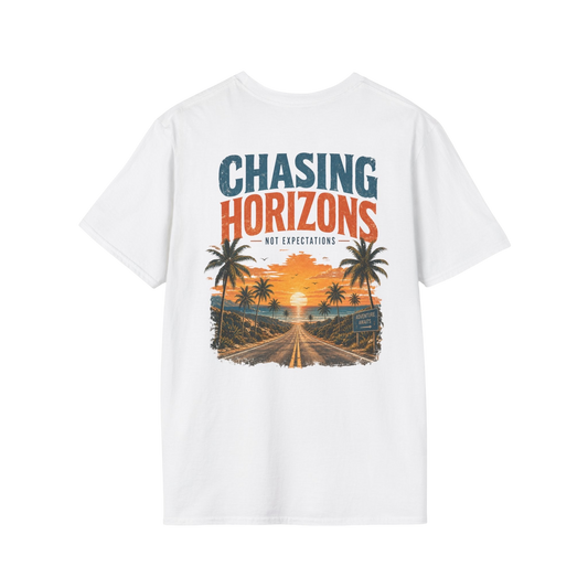 Chasing Horizons Graphic Tee – Coastal Highway Edition