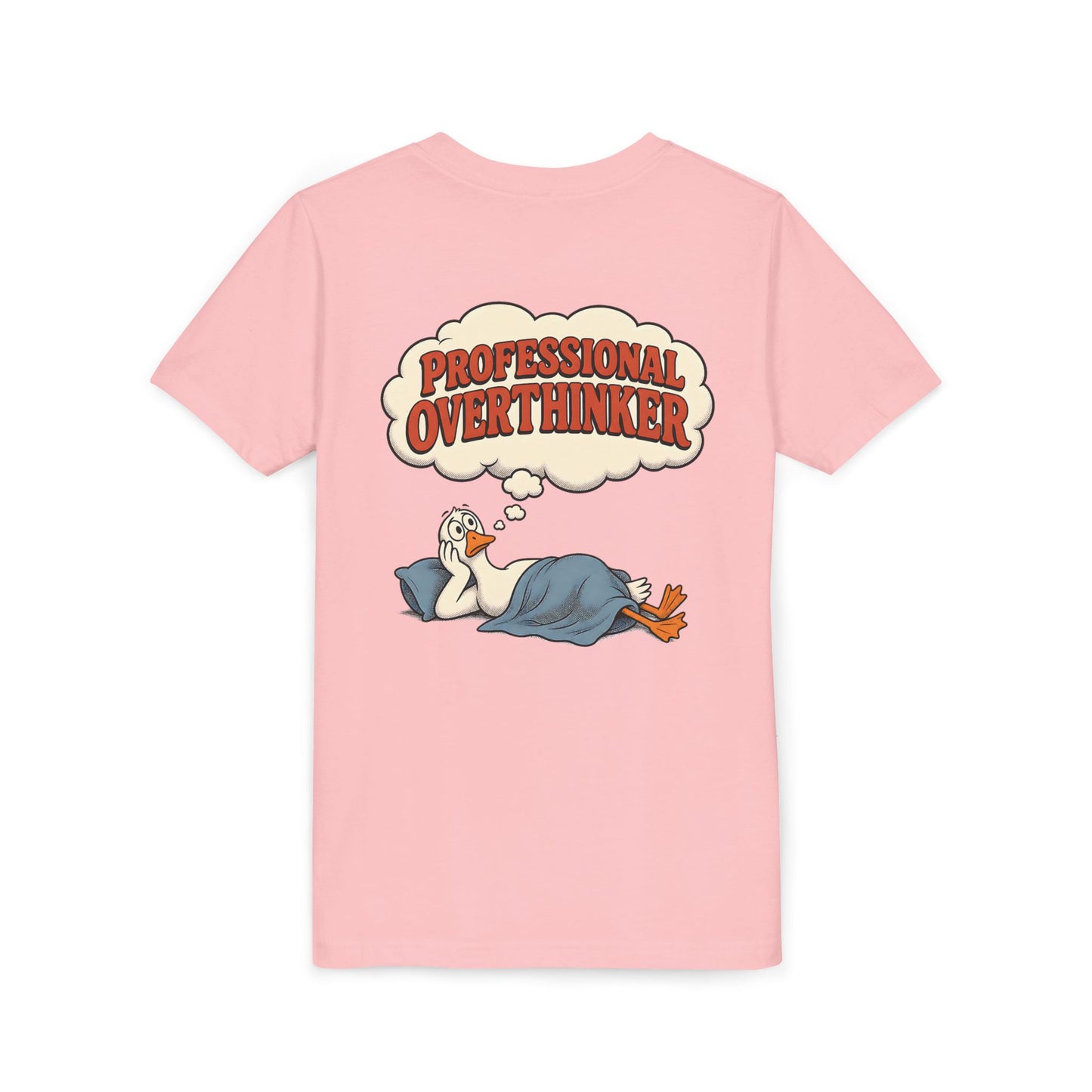 Youth Tee - "Professional Overthinker" Silly Goose Graphic BACK PRINT