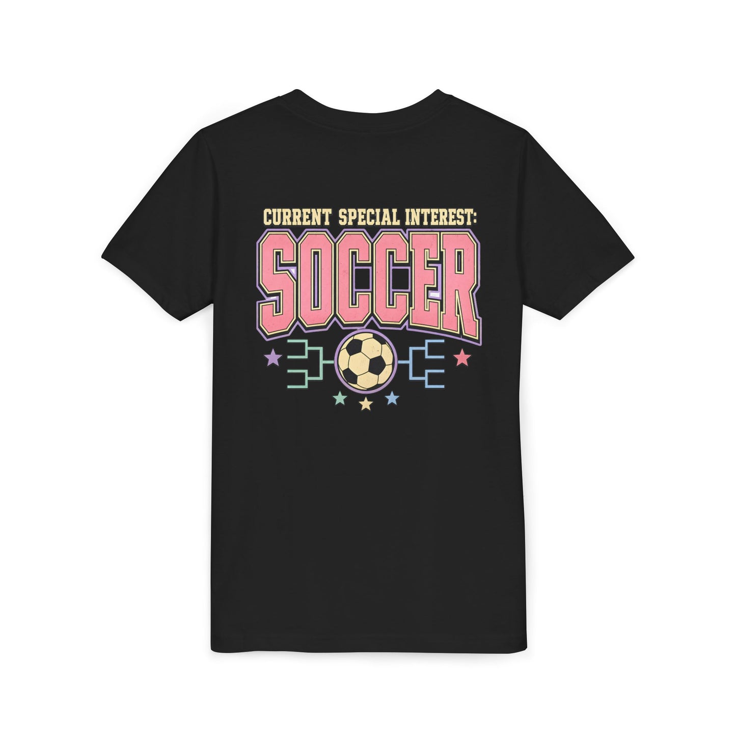 Soccer T‑Shirt – "Current Special Interest: Soccer" Youth Graphic Tee