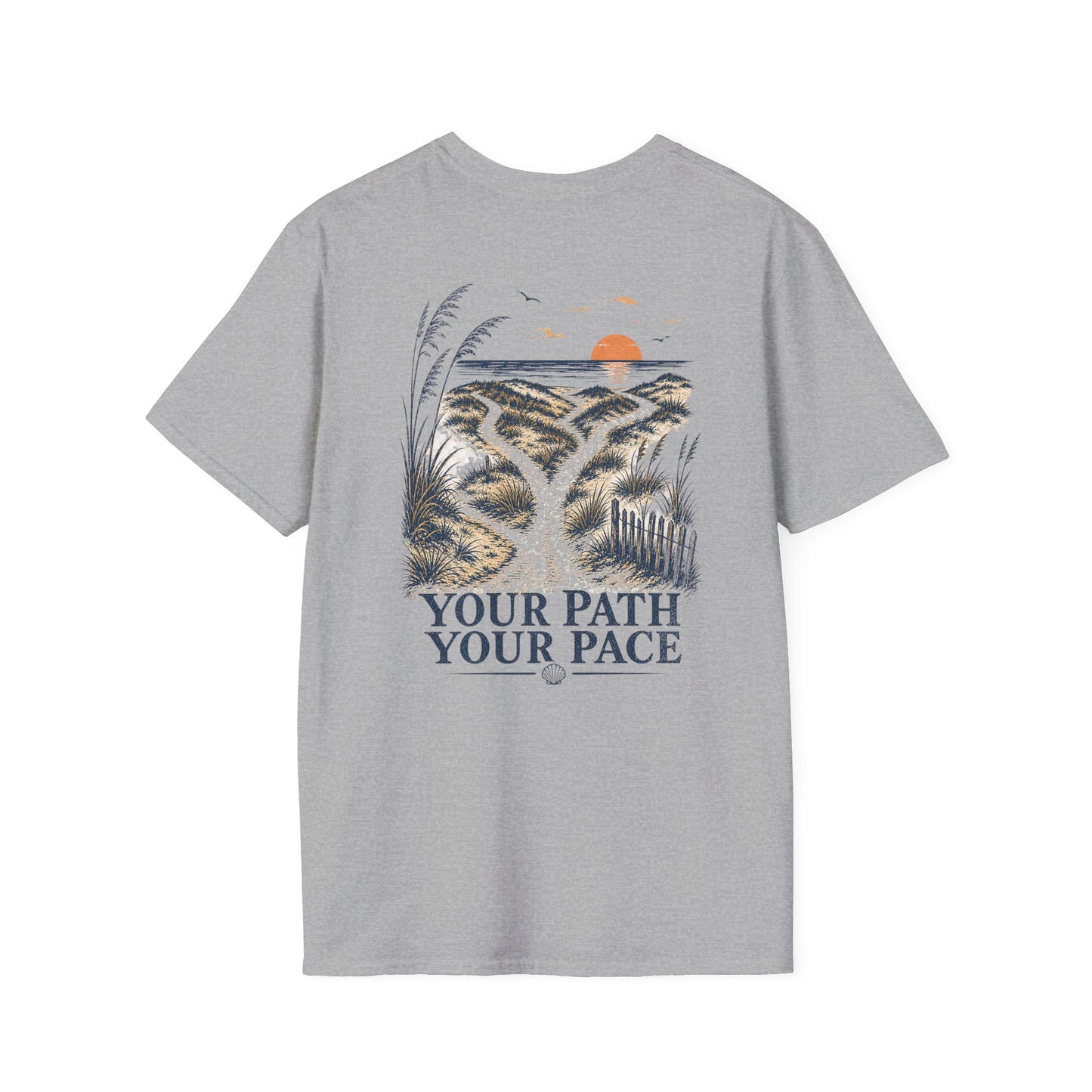 "Your Path Your Pace" Vintage Coastal Graphic Tee