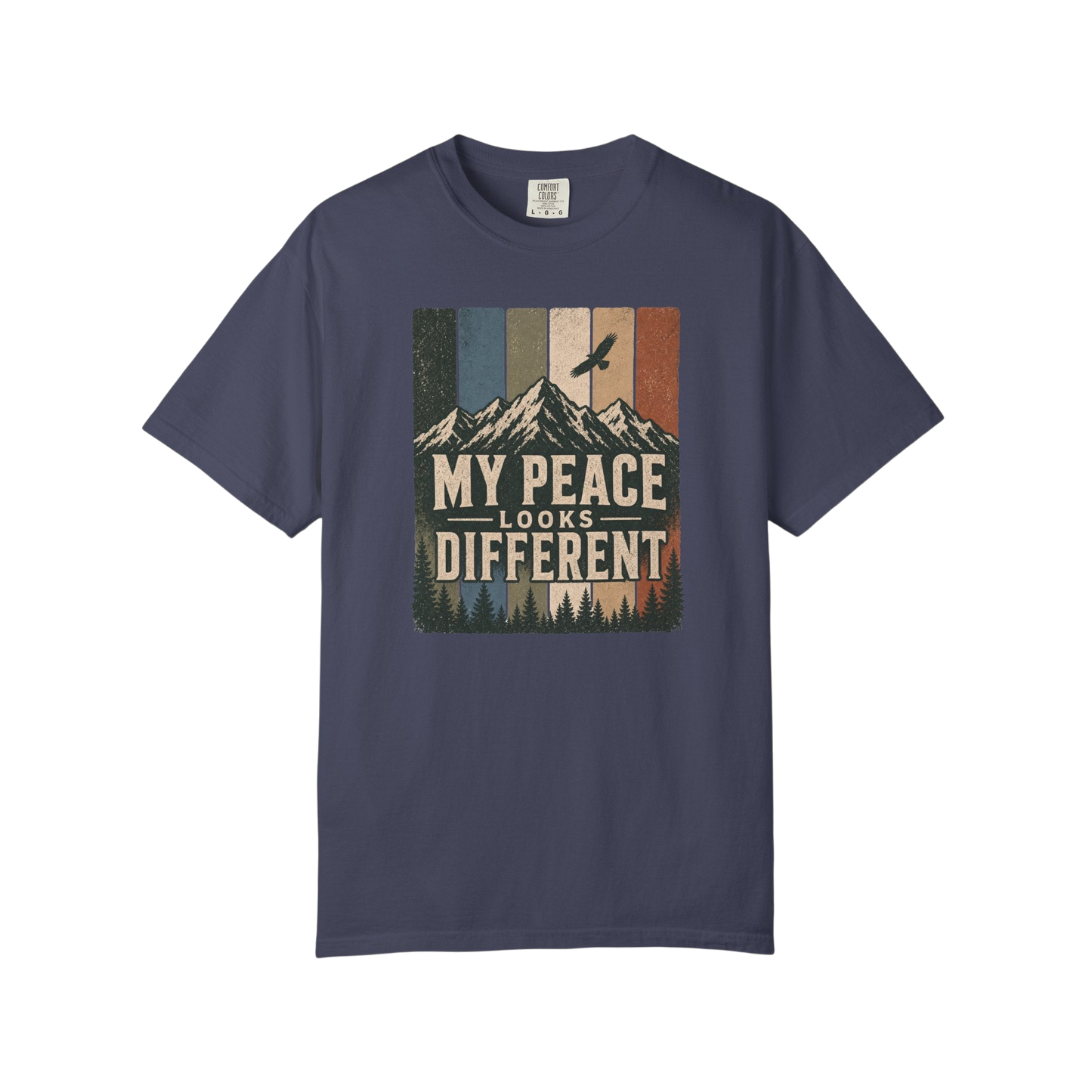 My Peace Looks Different Mountain T-Shirt