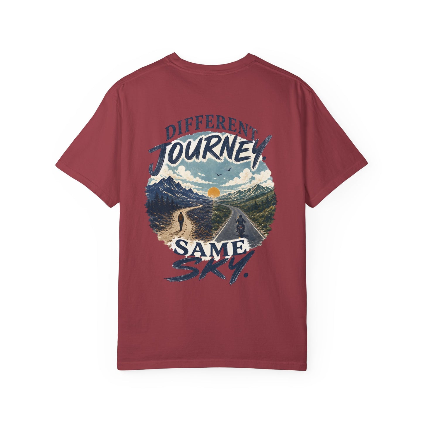 Different Journey Same Sky T-Shirt — Inspirational Autism Graphic Tee
