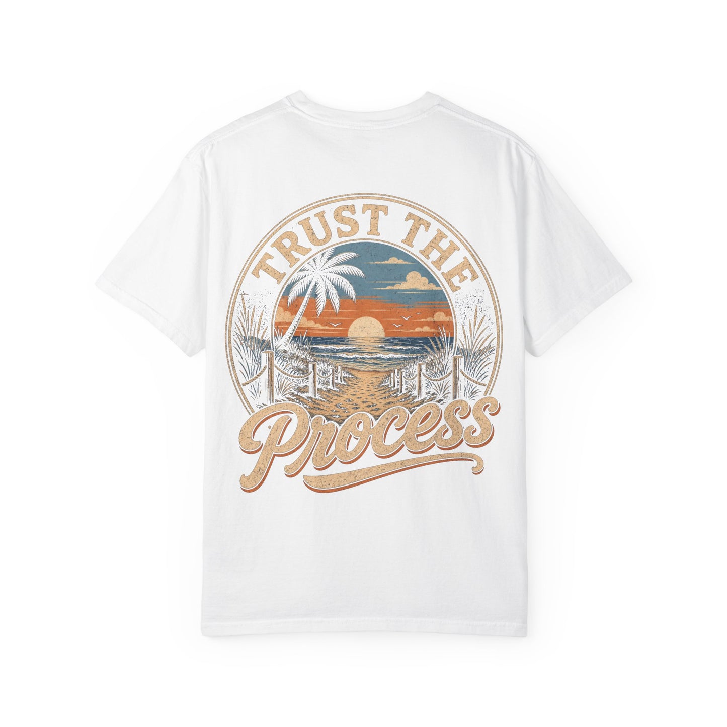Trust the Process Beach Sunset T-Shirt